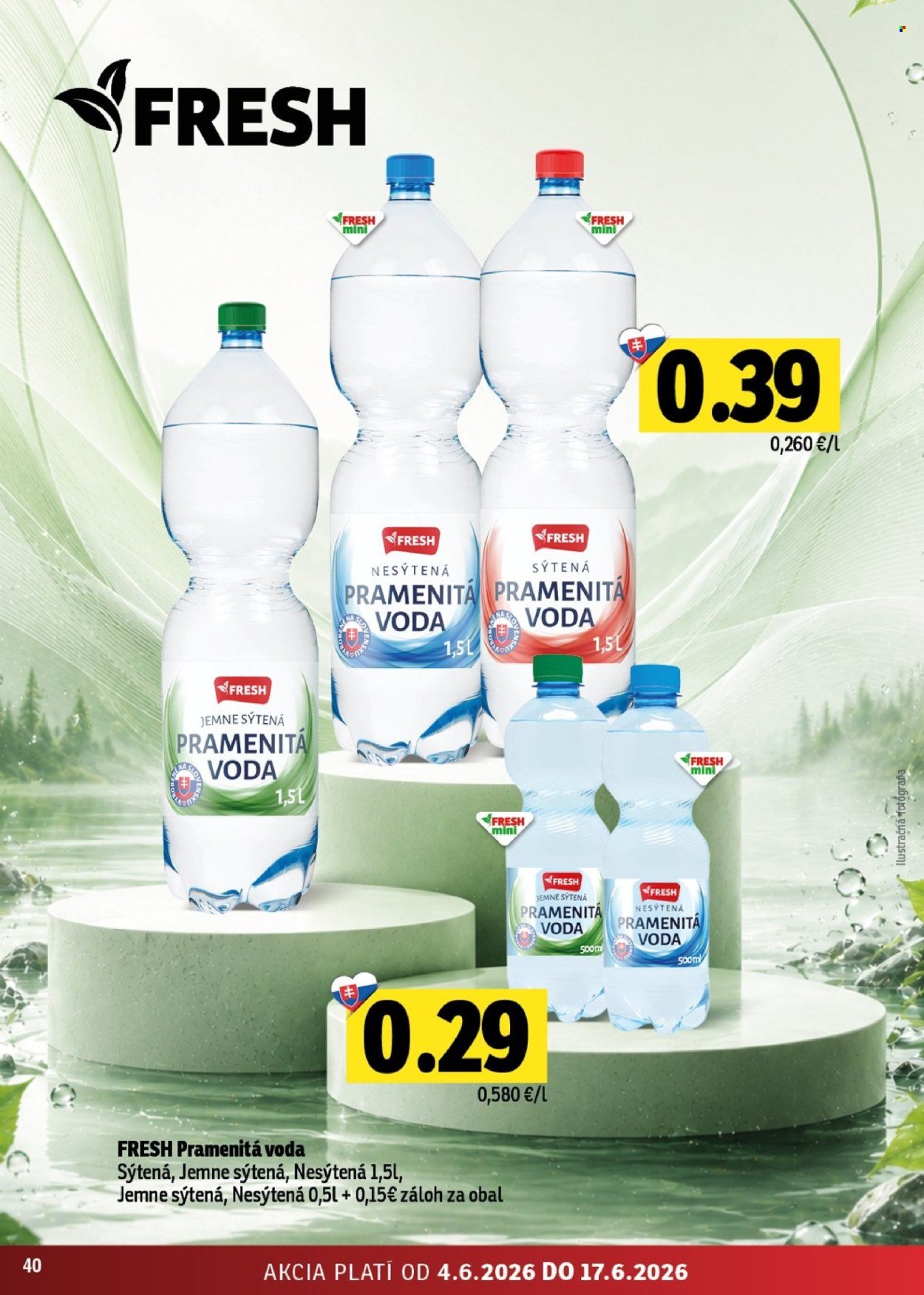 FRESH leták - Stredné a západné Slovensko