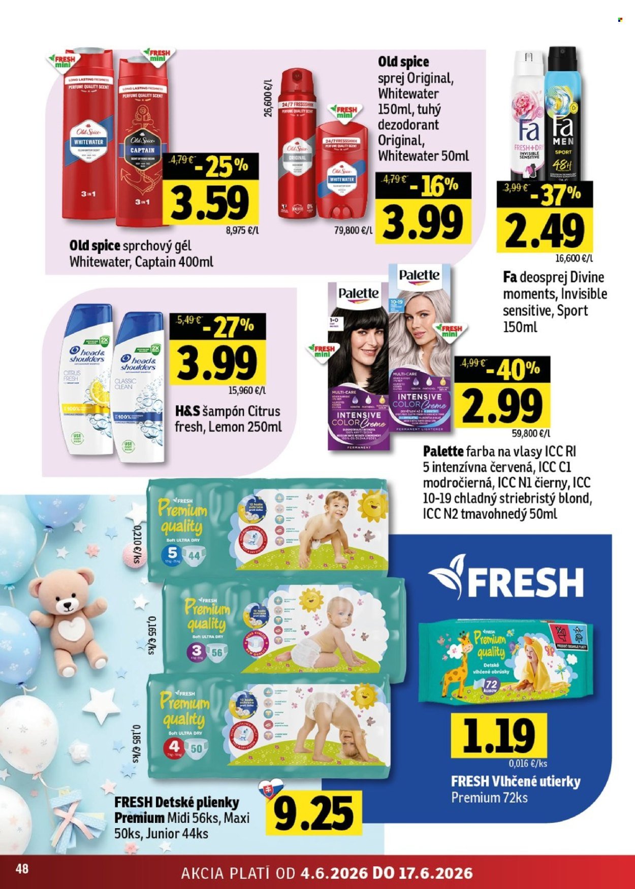 FRESH leták - Stredné a západné Slovensko