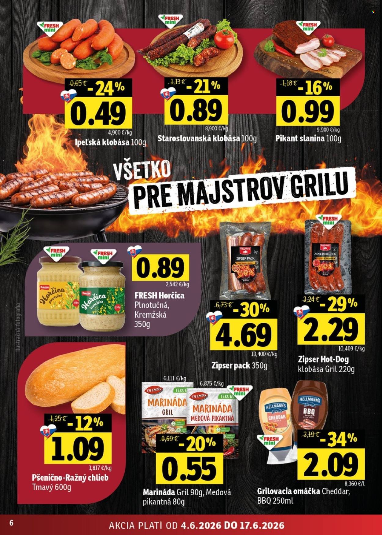 FRESH leták - Stredné a západné Slovensko