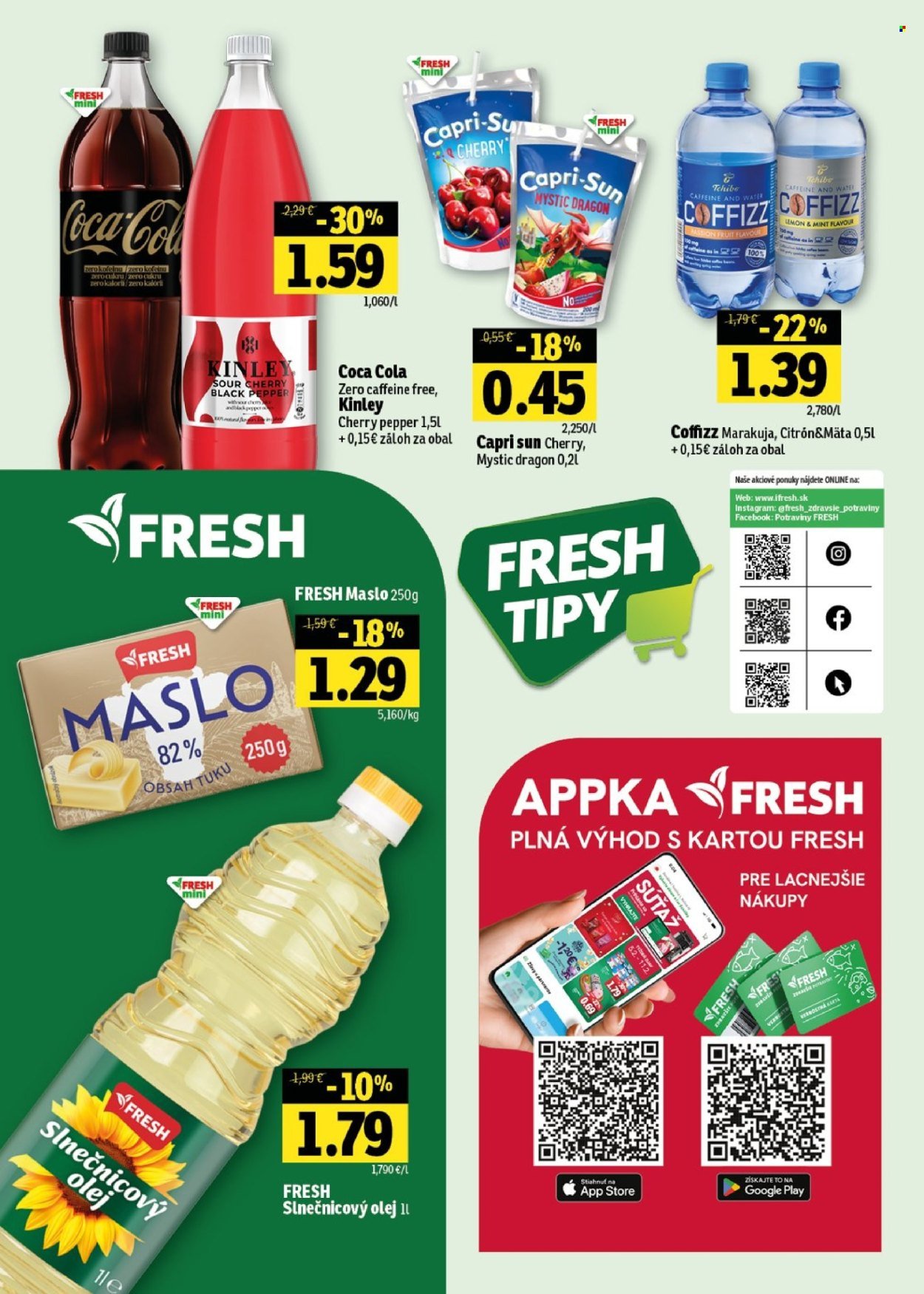 FRESH leták - Stredné a západné Slovensko