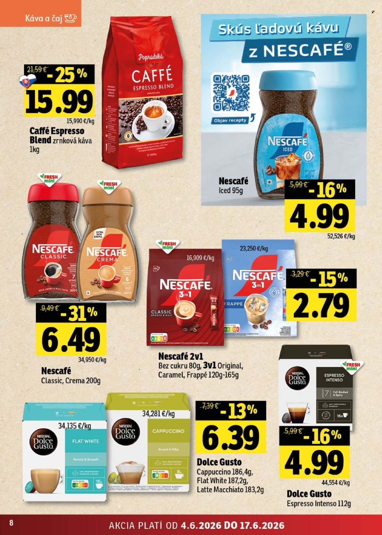 FRESH leták - Stredné a západné Slovensko