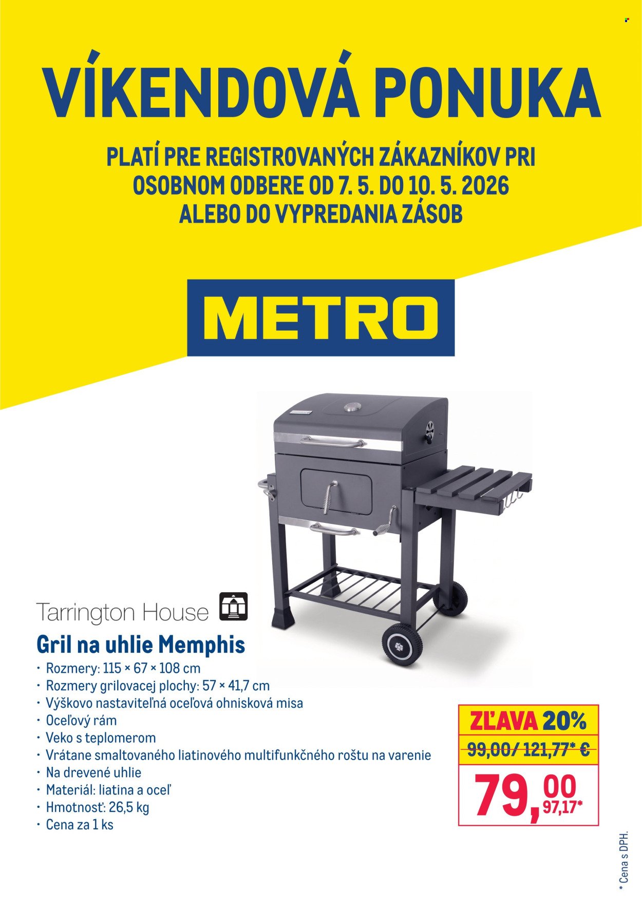 METRO leták - Víkendová ponuka (2026-05-07 - 2026-05-10) | 1