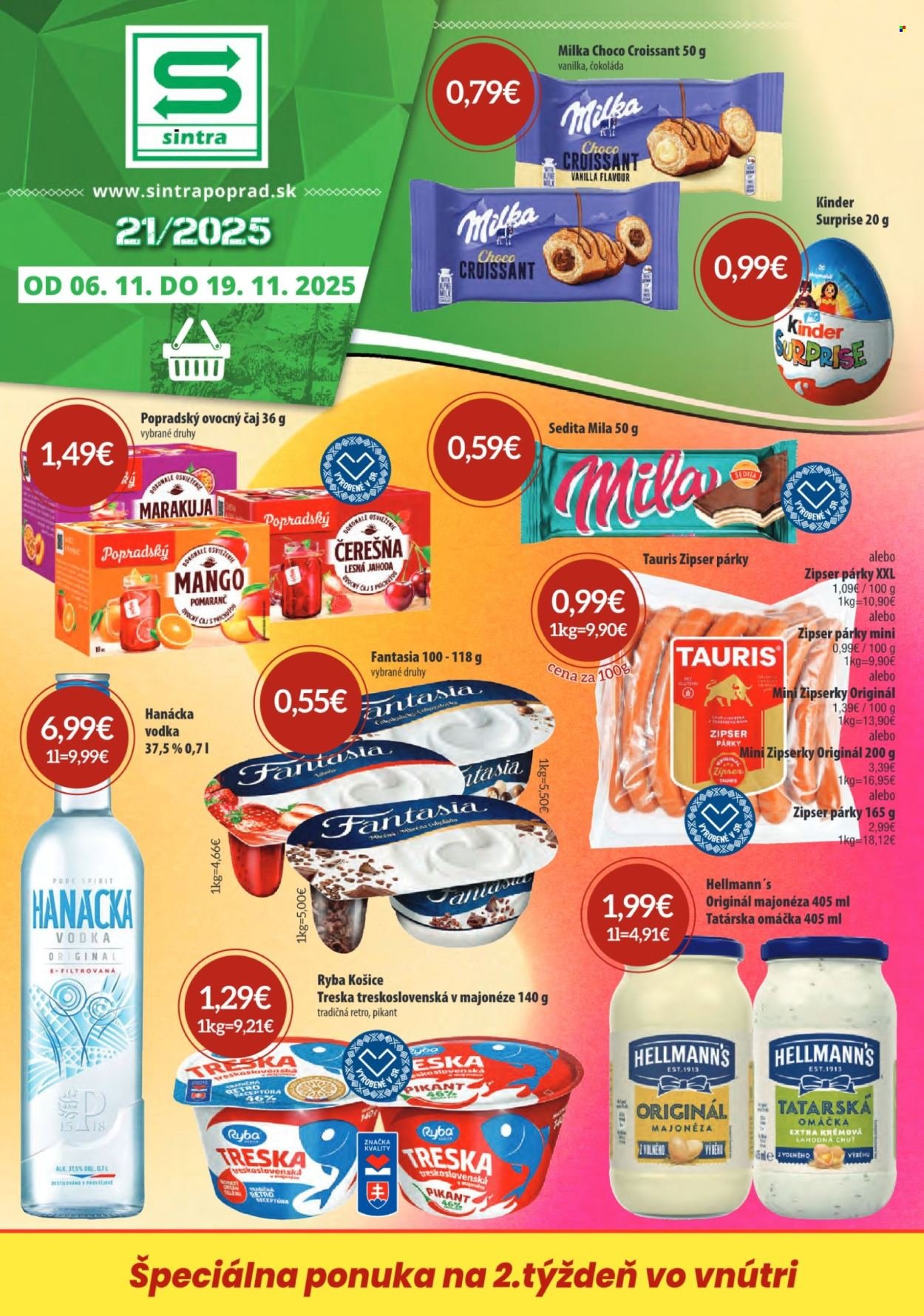 SINTRA leták - Od štvrtka 6.11.2025 (2025-11-06 - 2025-11-19) | 1