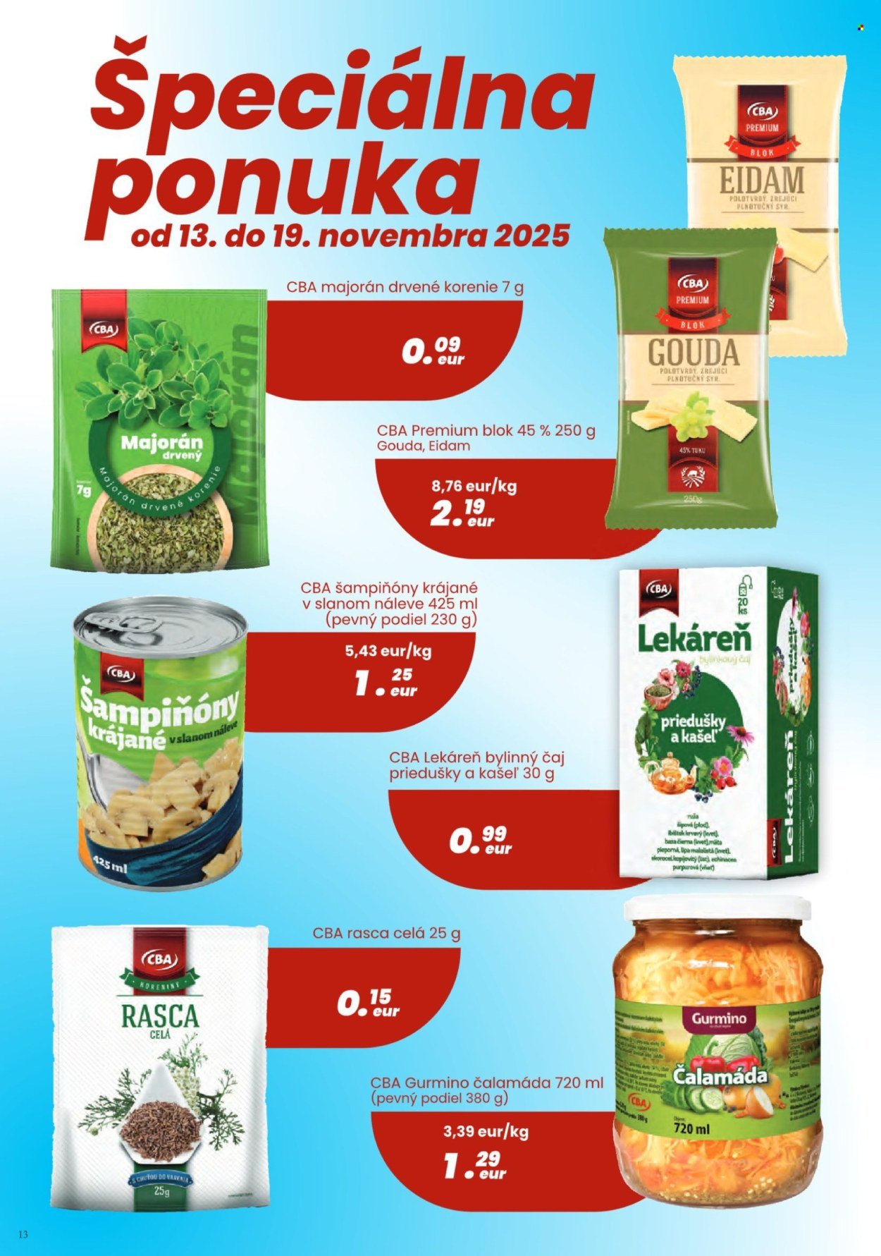 SINTRA leták - Od štvrtka 6.11.2025 (2025-11-06 - 2025-11-19) | 13