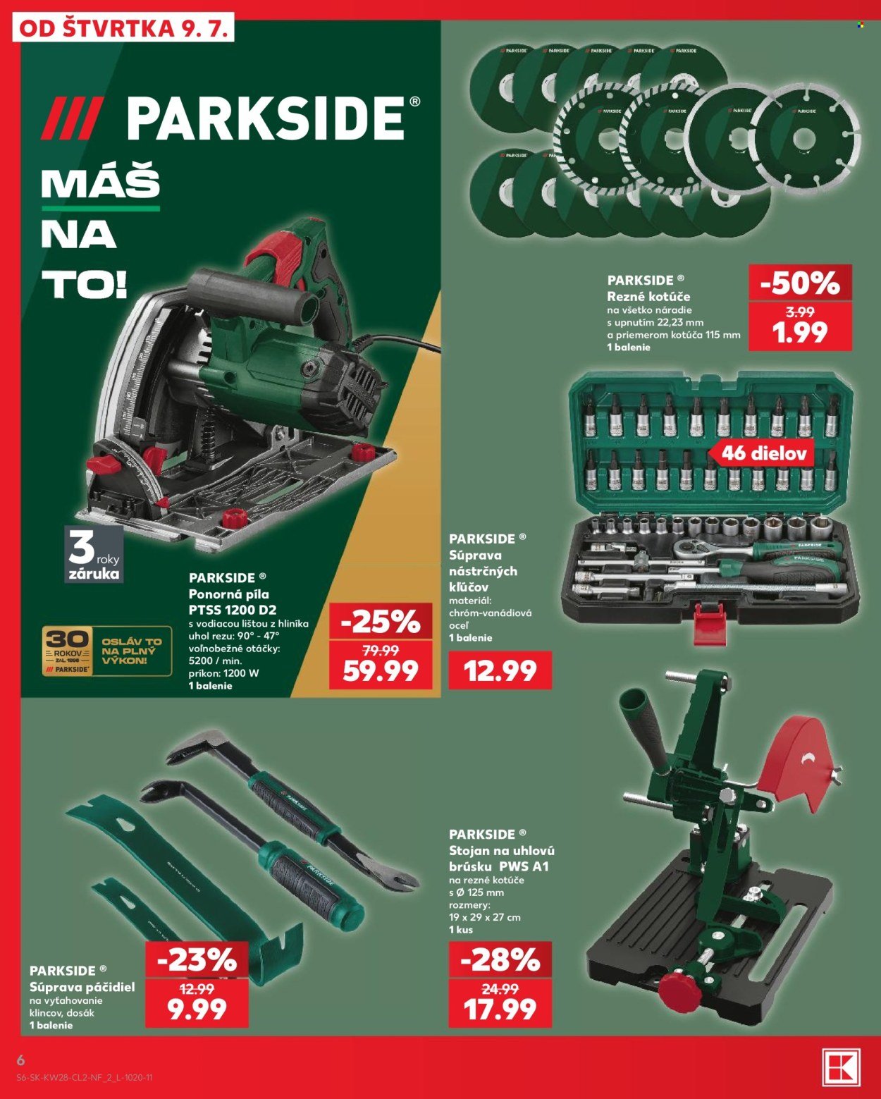 KAUFLAND leták - Parkside