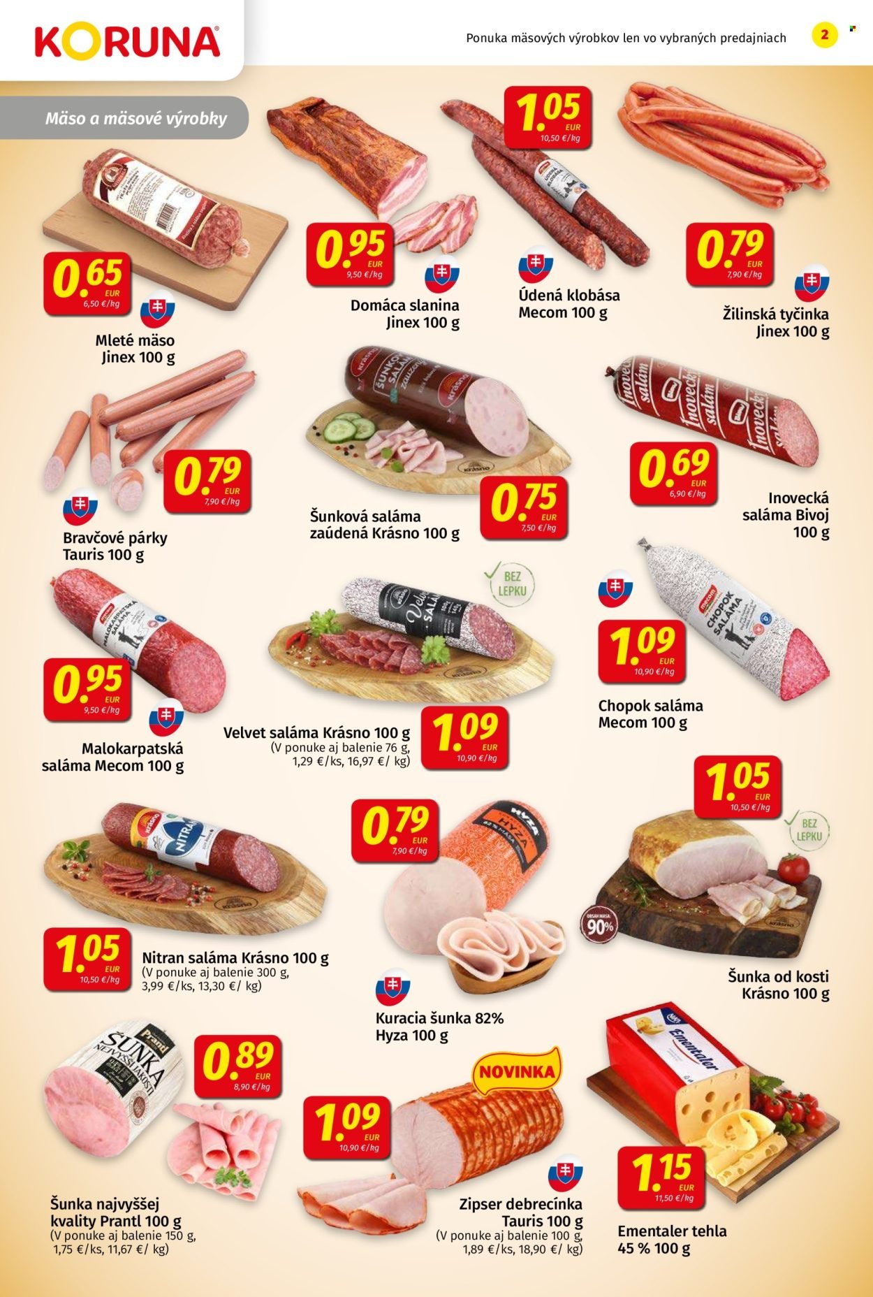 POTRAVINY KORUNA leták - Od piatka 6.3.2026 (2026-03-06 - 2026-03-18) | 2