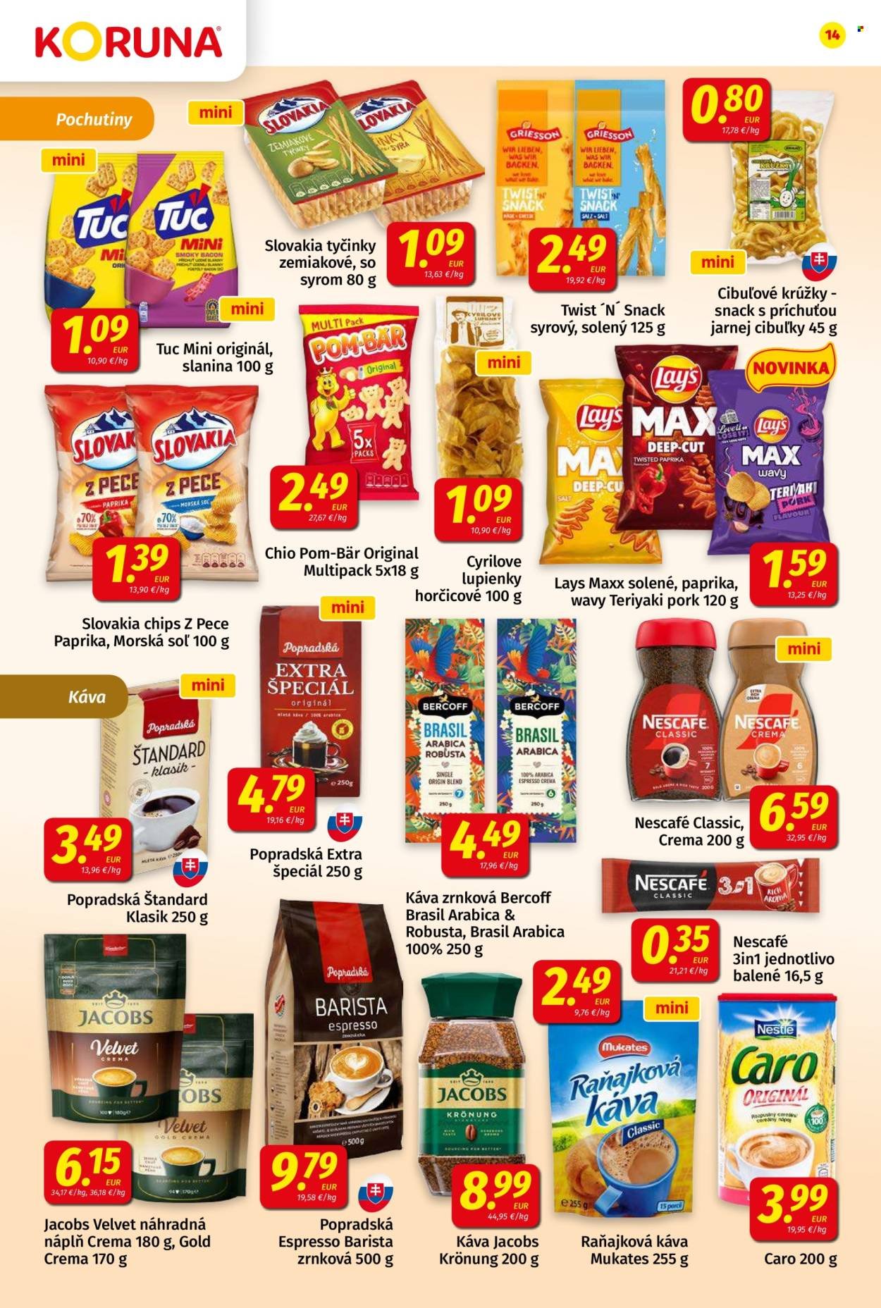 POTRAVINY KORUNA leták - Od piatka 6.3.2026 (2026-03-06 - 2026-03-18) | 14