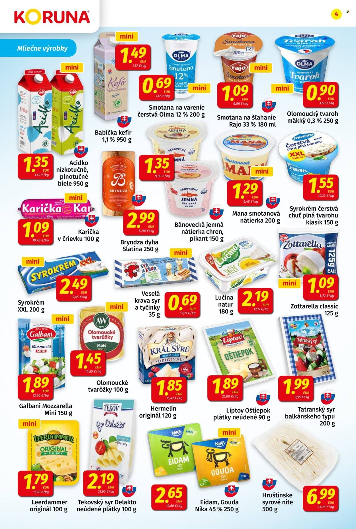 POTRAVINY KORUNA leták - Od piatka 6.3.2026 (2026-03-06 - 2026-03-18) | 4