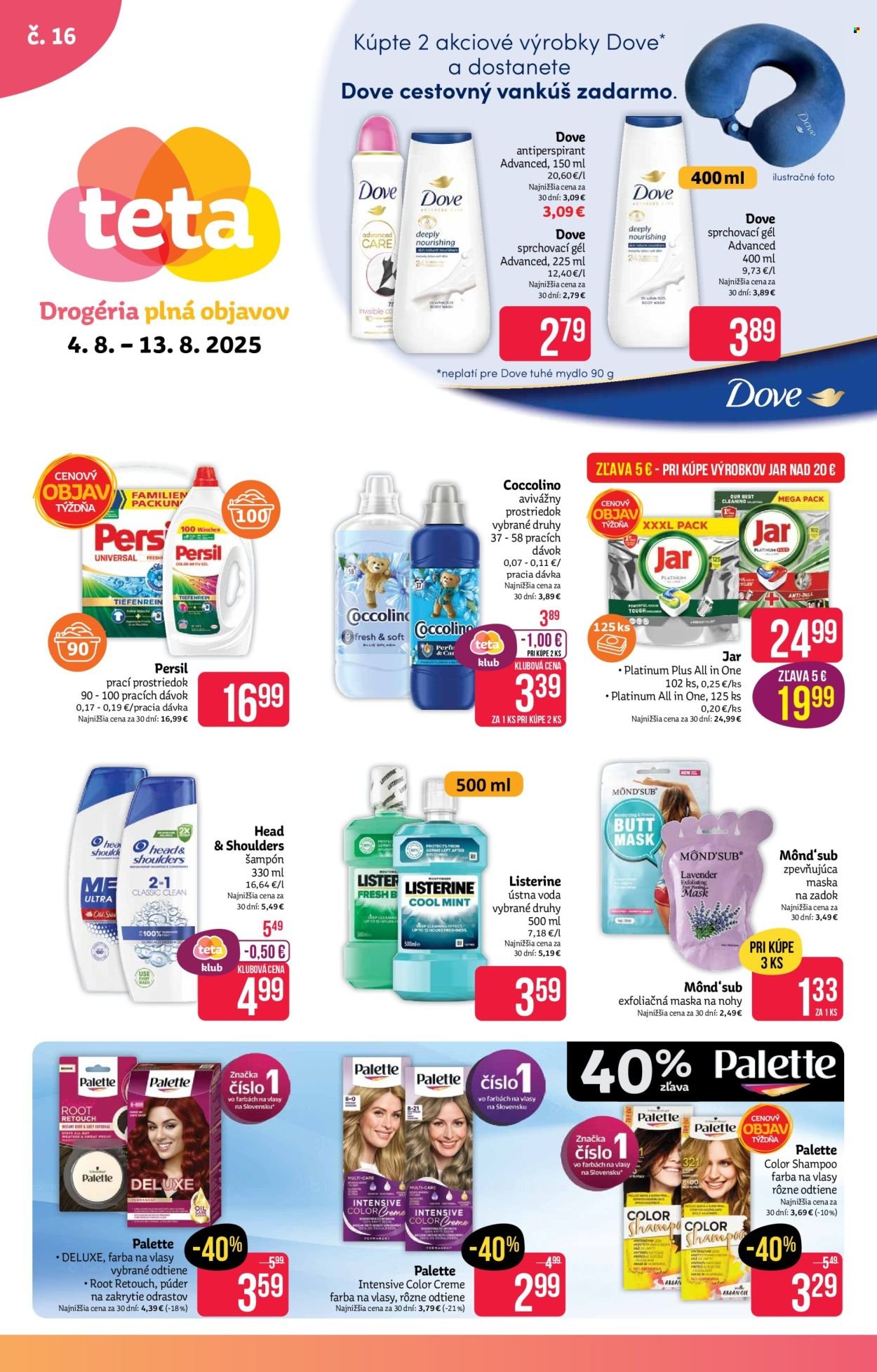 TETA DROGERIE leták - Od pondelka 4.8.2025 (2025-08-04 - 2025-08-13) | 1