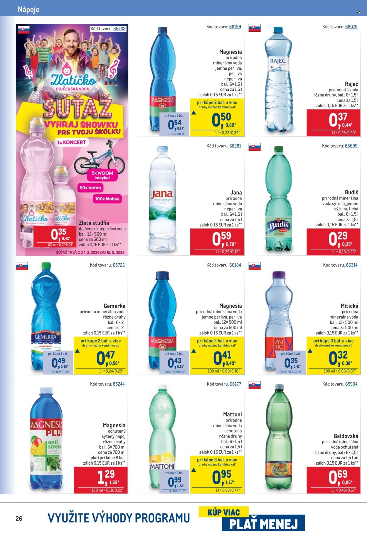 METRO leták - Maloobchod (2026-03-11 - 2026-03-24) | 26