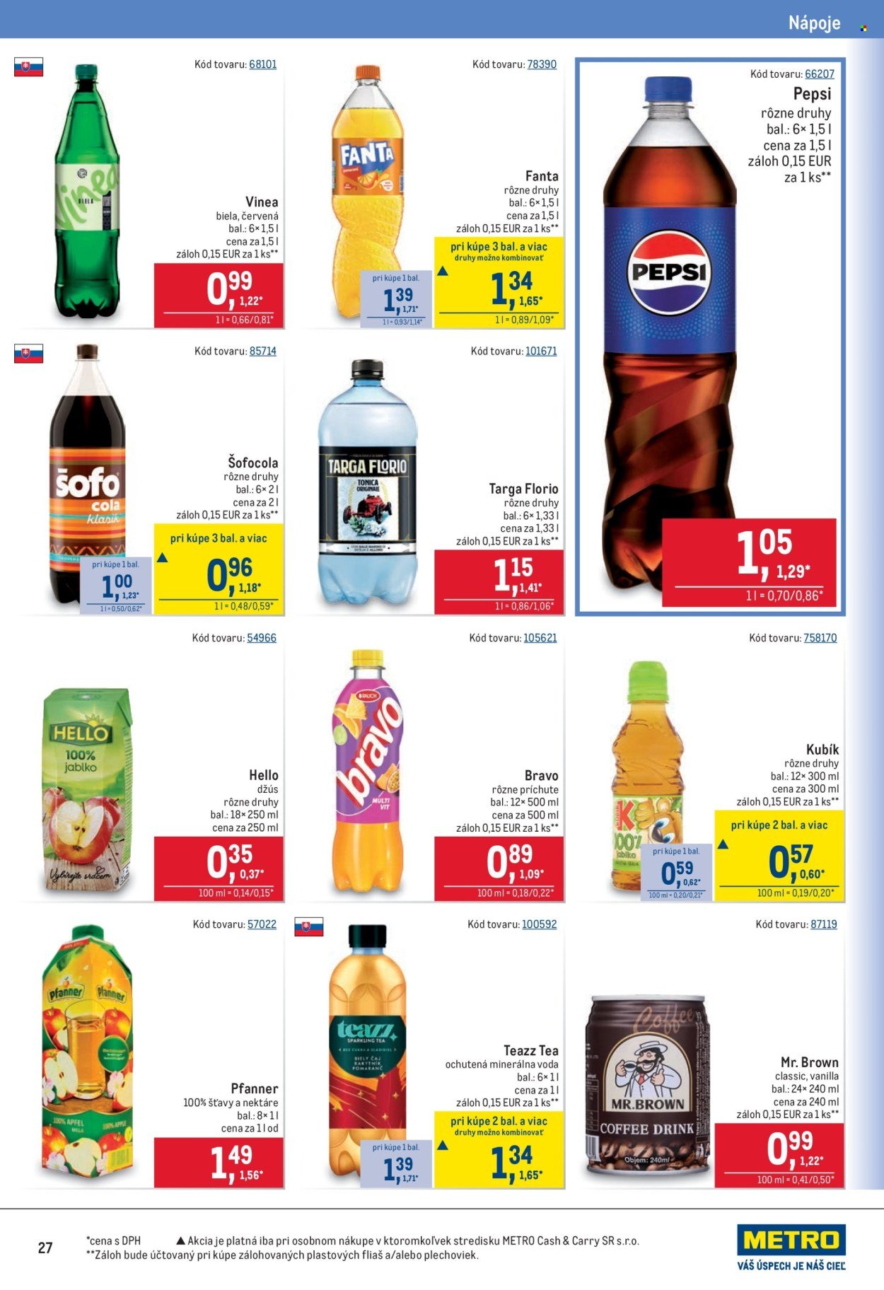 METRO leták - Maloobchod (2026-03-11 - 2026-03-24) | 27