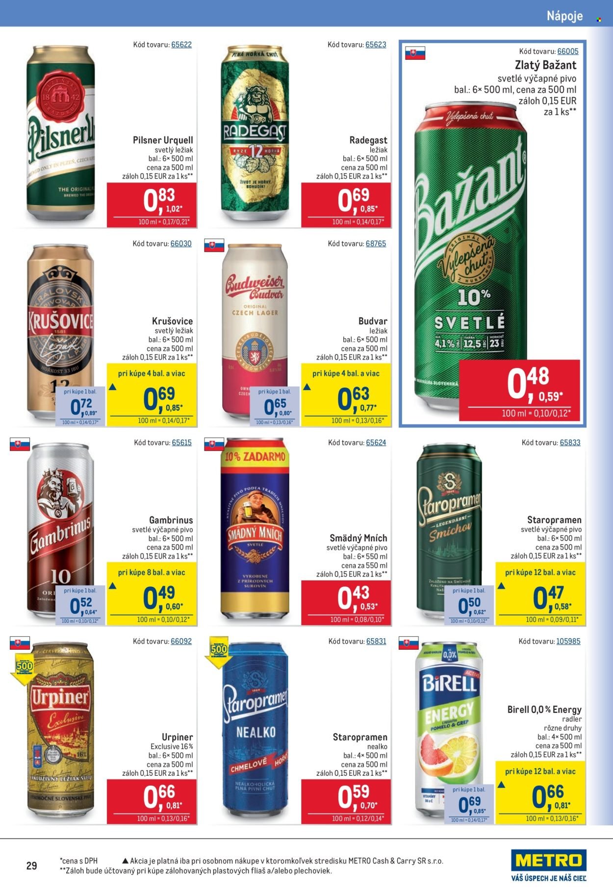 METRO leták - Maloobchod (2026-03-11 - 2026-03-24) | 29