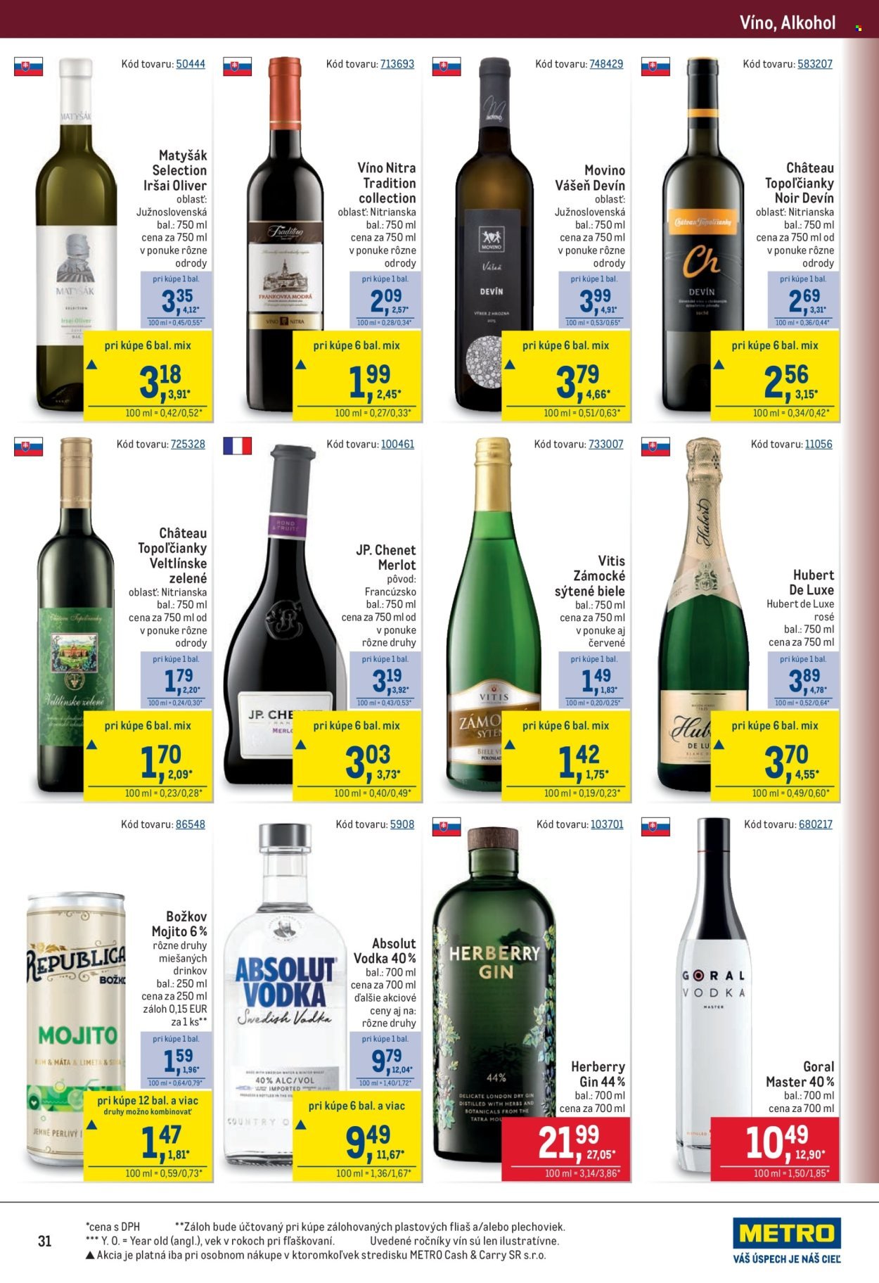 METRO leták - Maloobchod (2026-03-11 - 2026-03-24) | 31