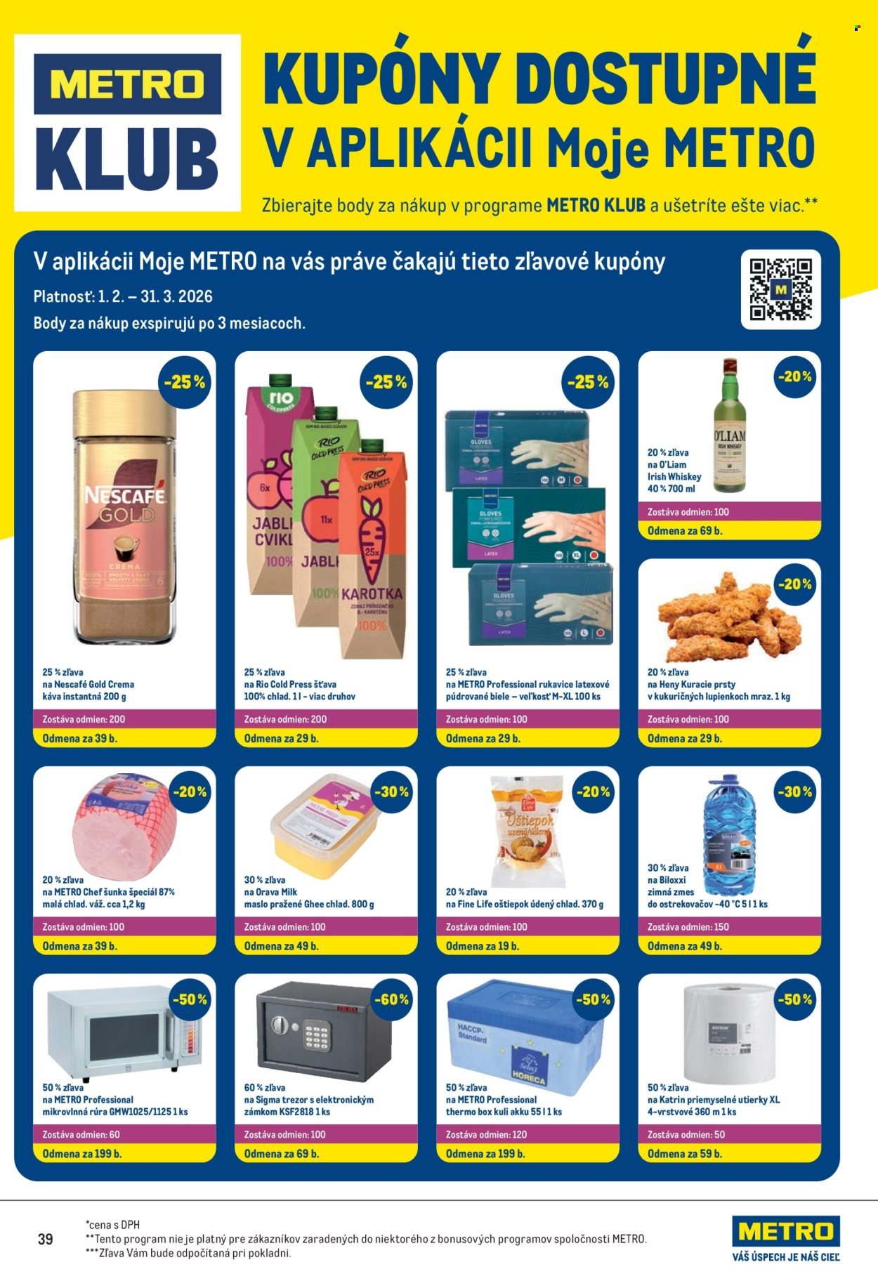 METRO leták - Maloobchod (2026-03-11 - 2026-03-24) | 39