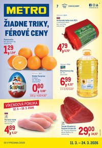 METRO leták - Maloobchod (2026-03-11 - 2026-03-24)