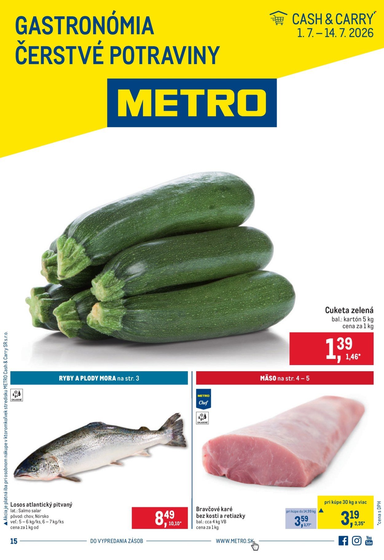 METRO leták - Gastronómia