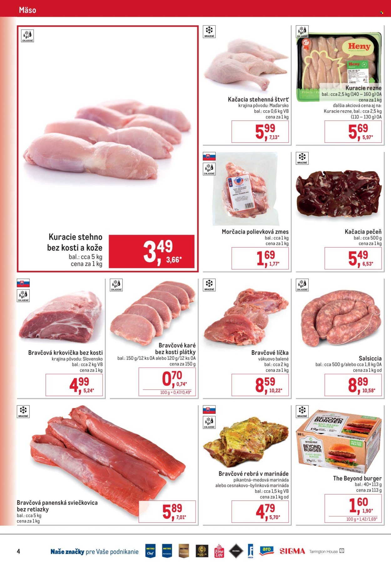 METRO leták - Gastronómia
