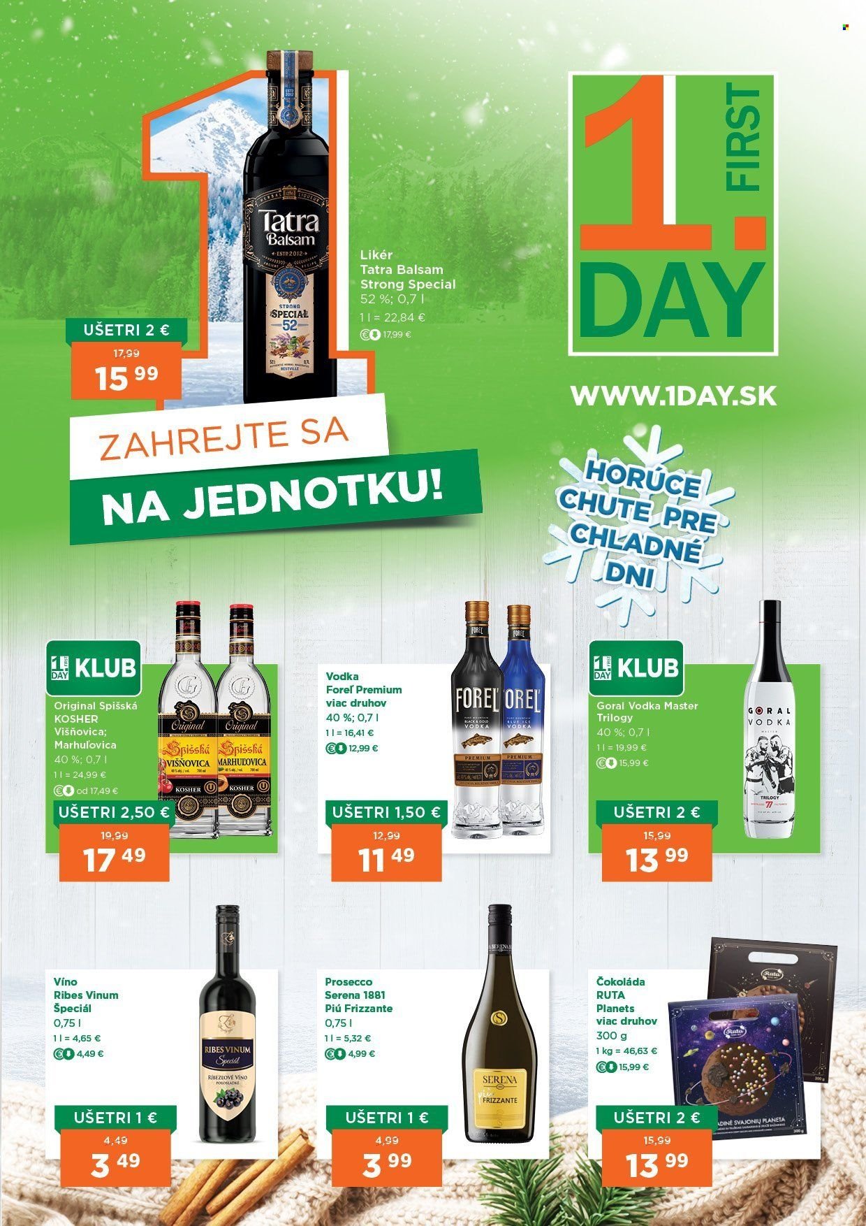 1DAY leták - Od štvrtka 15.1.2026 (2026-01-15 - 2026-01-28) | 1