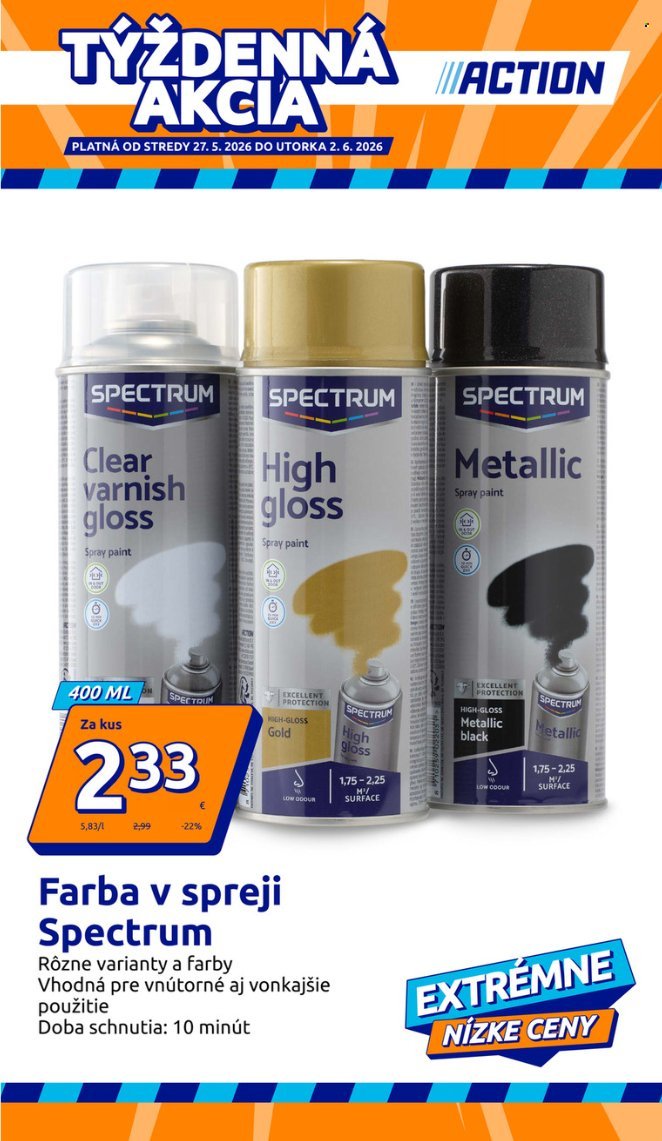 ACTION leták - Od stredy 27.5.2026