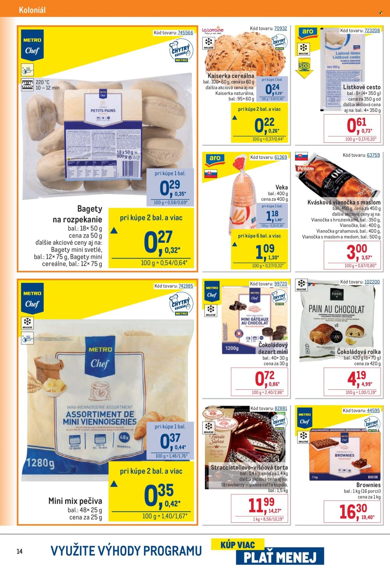 METRO leták - Gastronómia (2025-12-10 - 2025-12-31) | 14