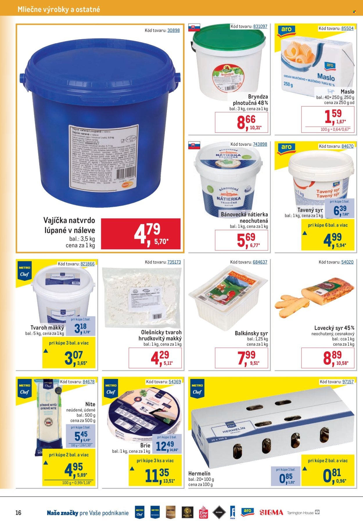 METRO leták - Gastronómia (2025-12-10 - 2025-12-31) | 16