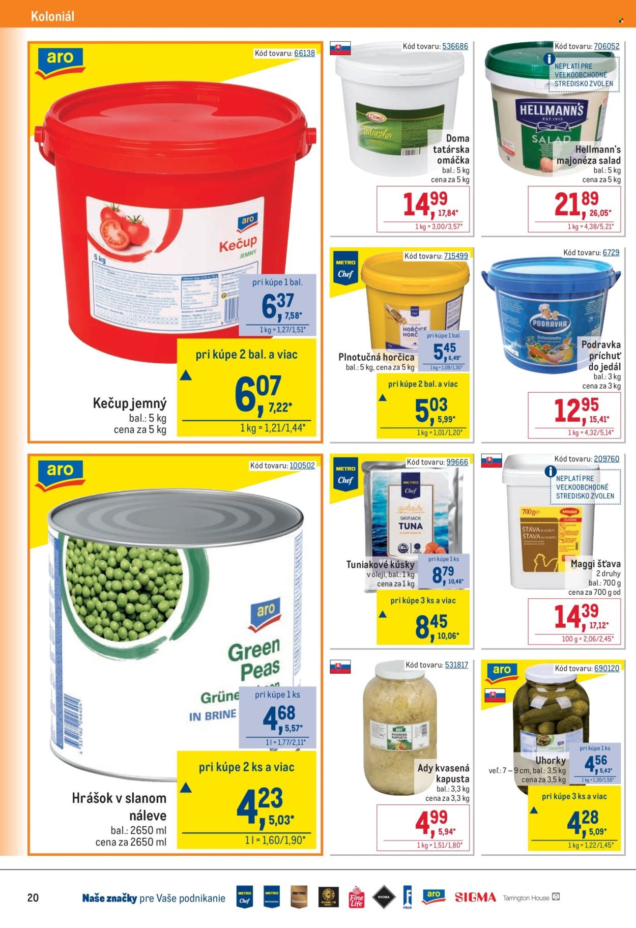 METRO leták - Gastronómia (2025-12-10 - 2025-12-31) | 20