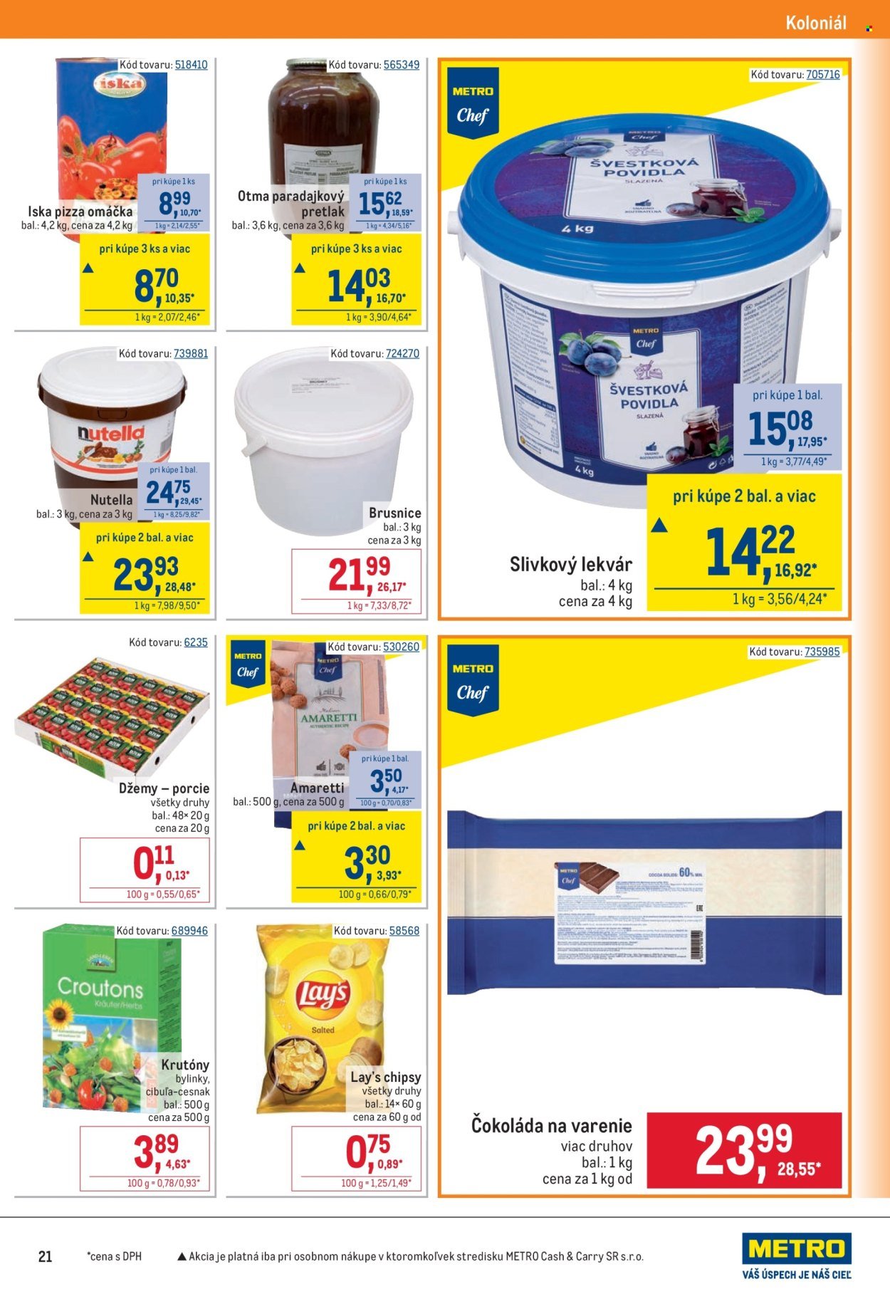 METRO leták - Gastronómia (2025-12-10 - 2025-12-31) | 21