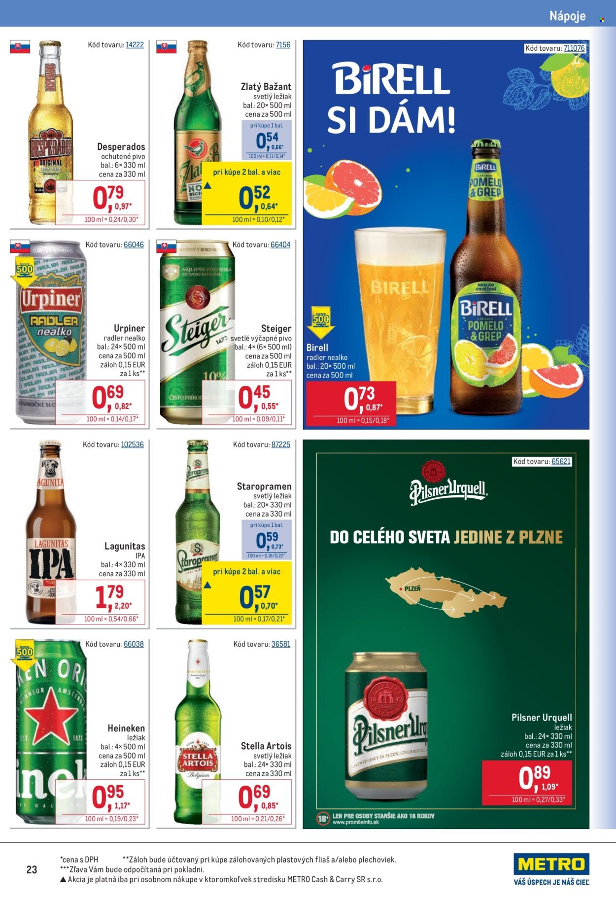 METRO leták - Gastronómia (2025-12-10 - 2025-12-31) | 23