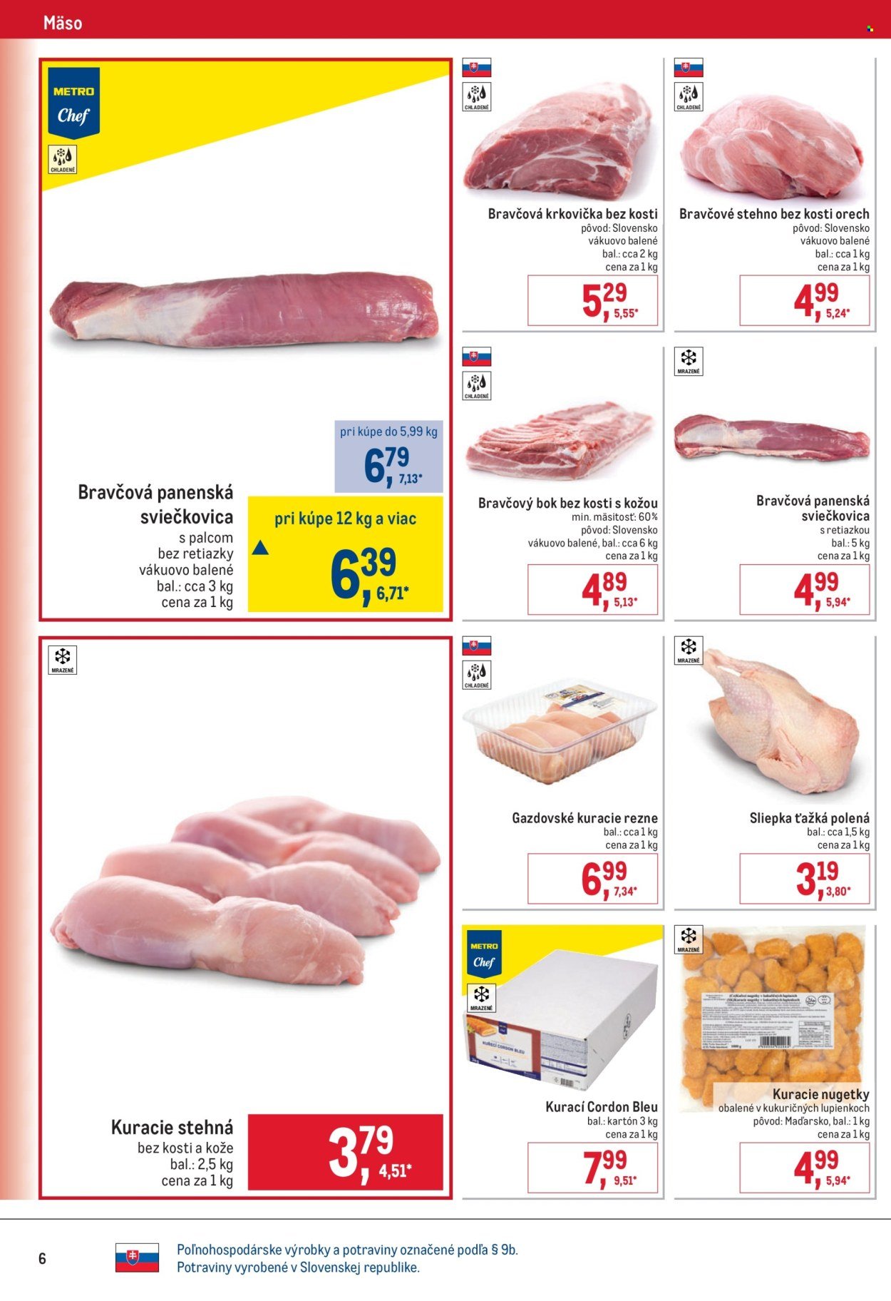 METRO leták - Gastronómia (2025-12-10 - 2025-12-31) | 6