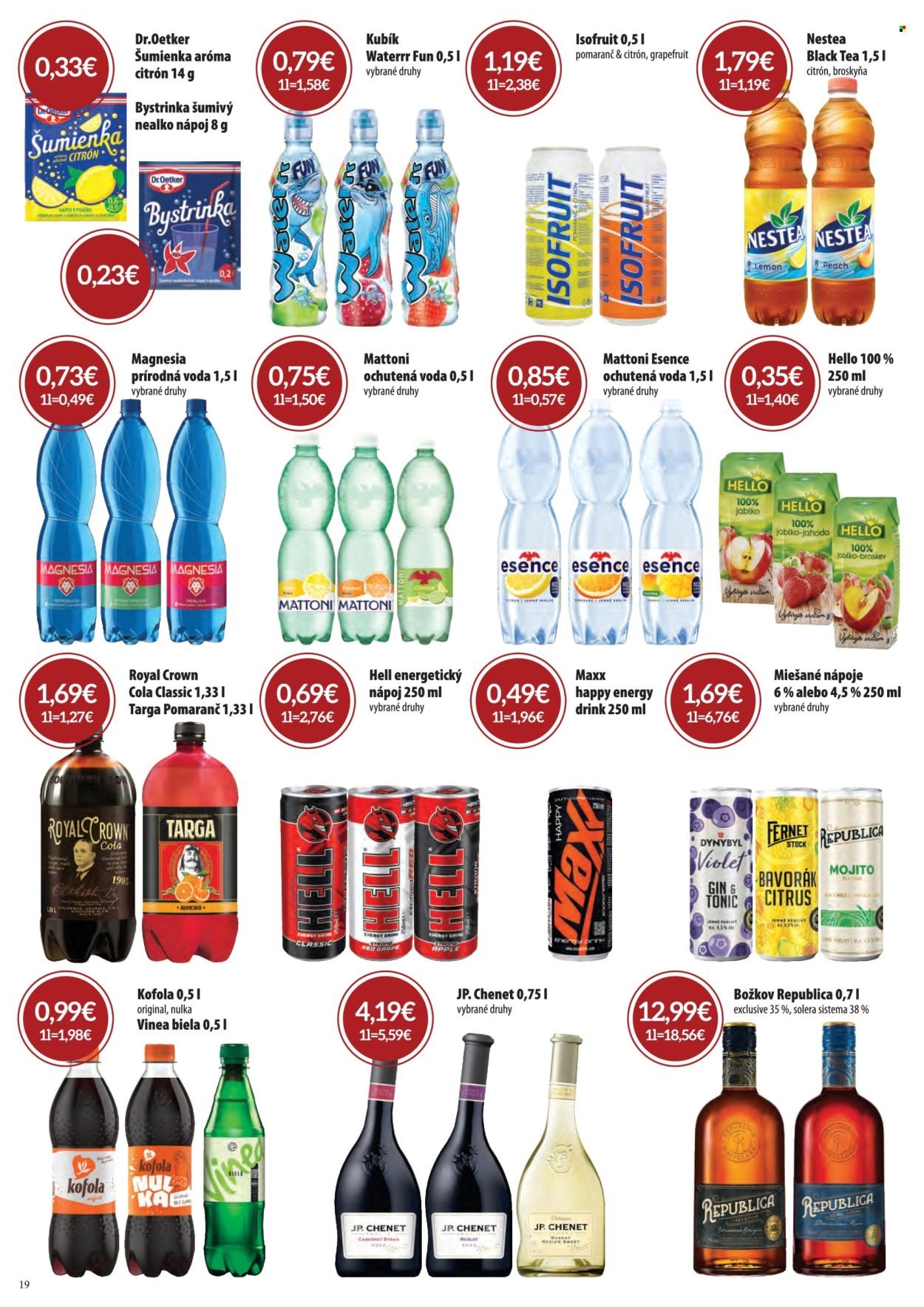 CBA KOMFOS leták - Výhodná ponuka - opäť lacnejšie