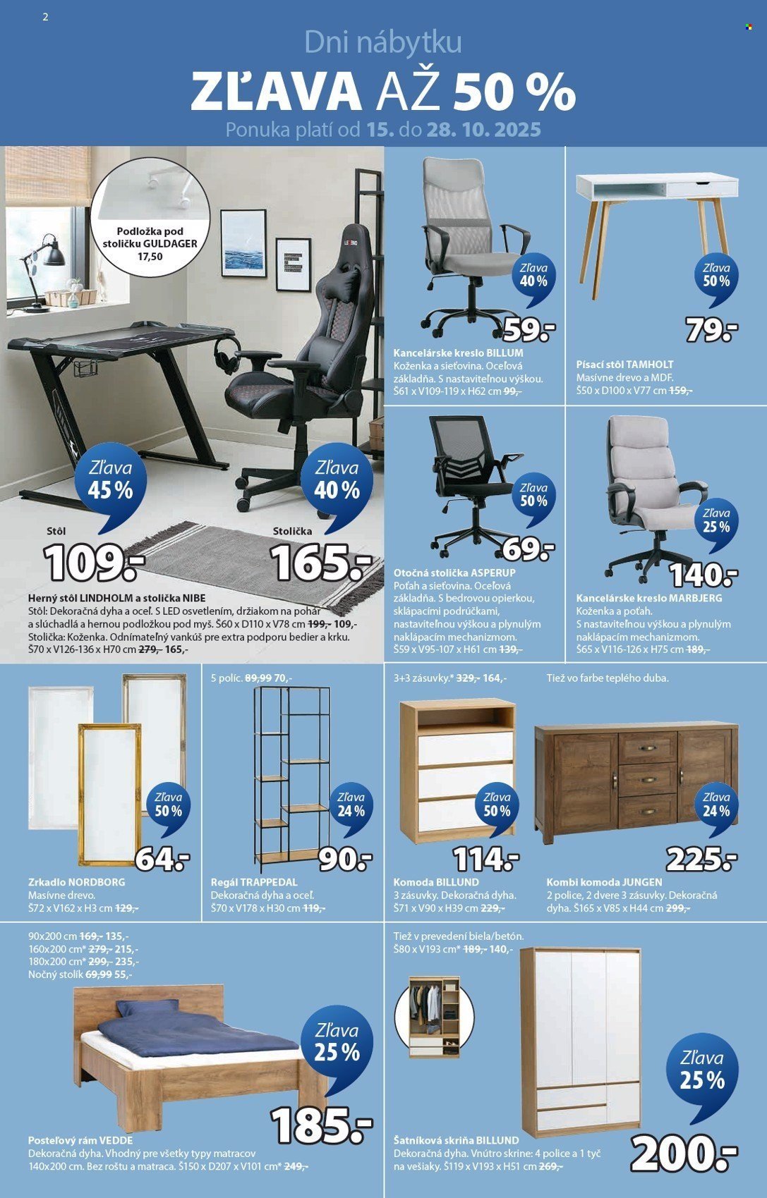 JYSK leták - Od stredy 22.10.2025 (2025-10-22 - 2025-11-23) | 3