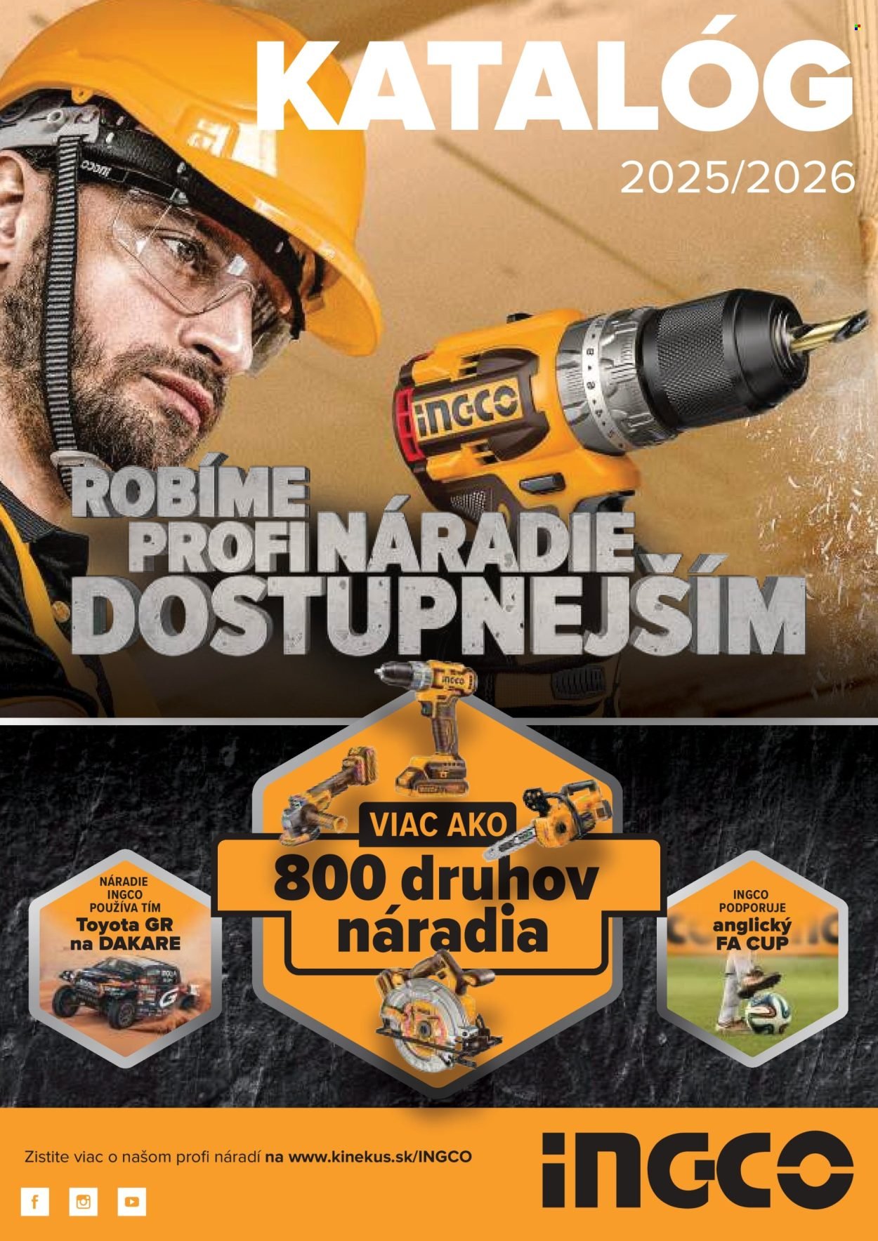 KINEKUS leták - Katalóg INGCO 2025 (2025-10-28) | 1