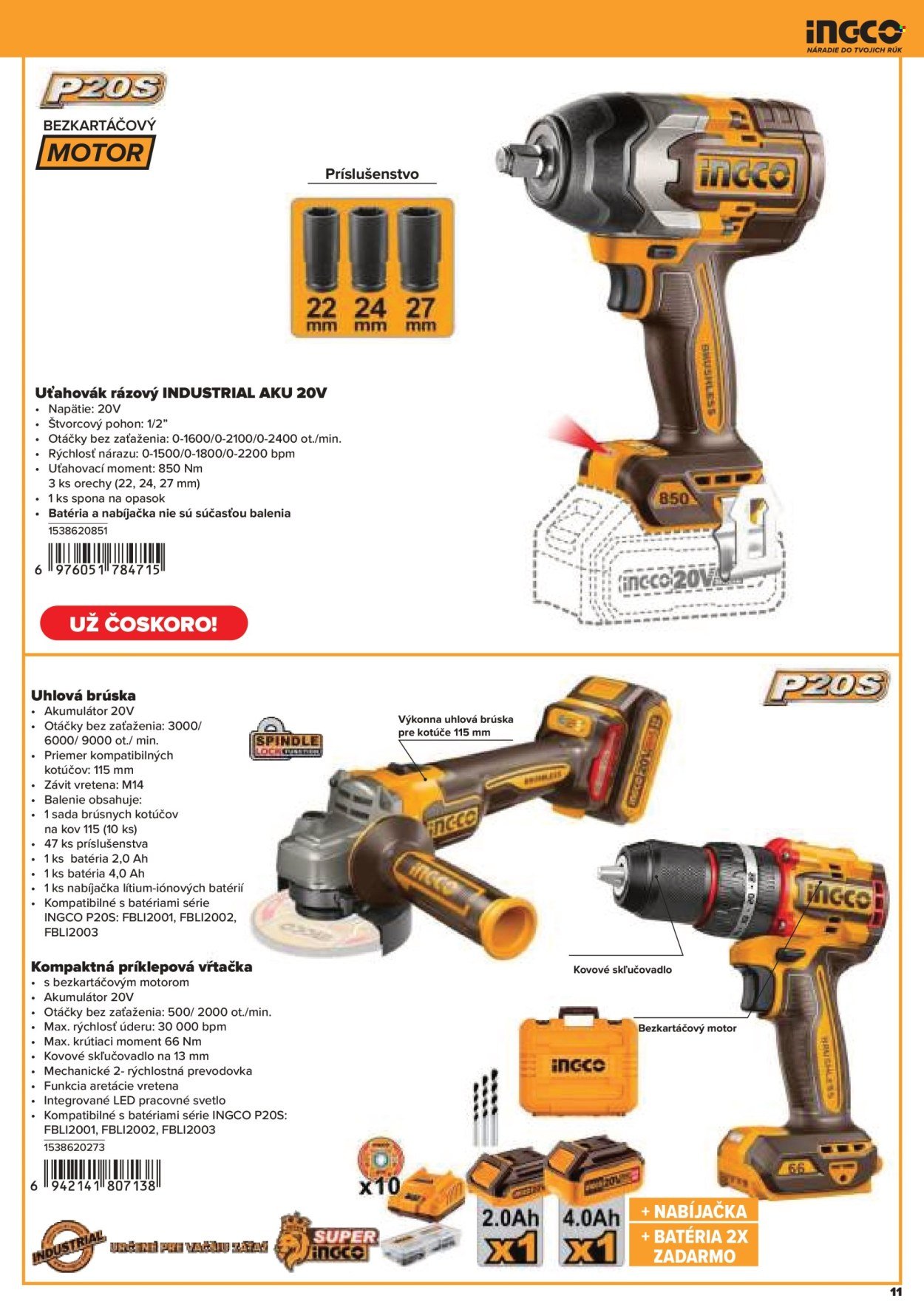 KINEKUS leták - Katalóg INGCO 2025 (2025-10-28) | 11