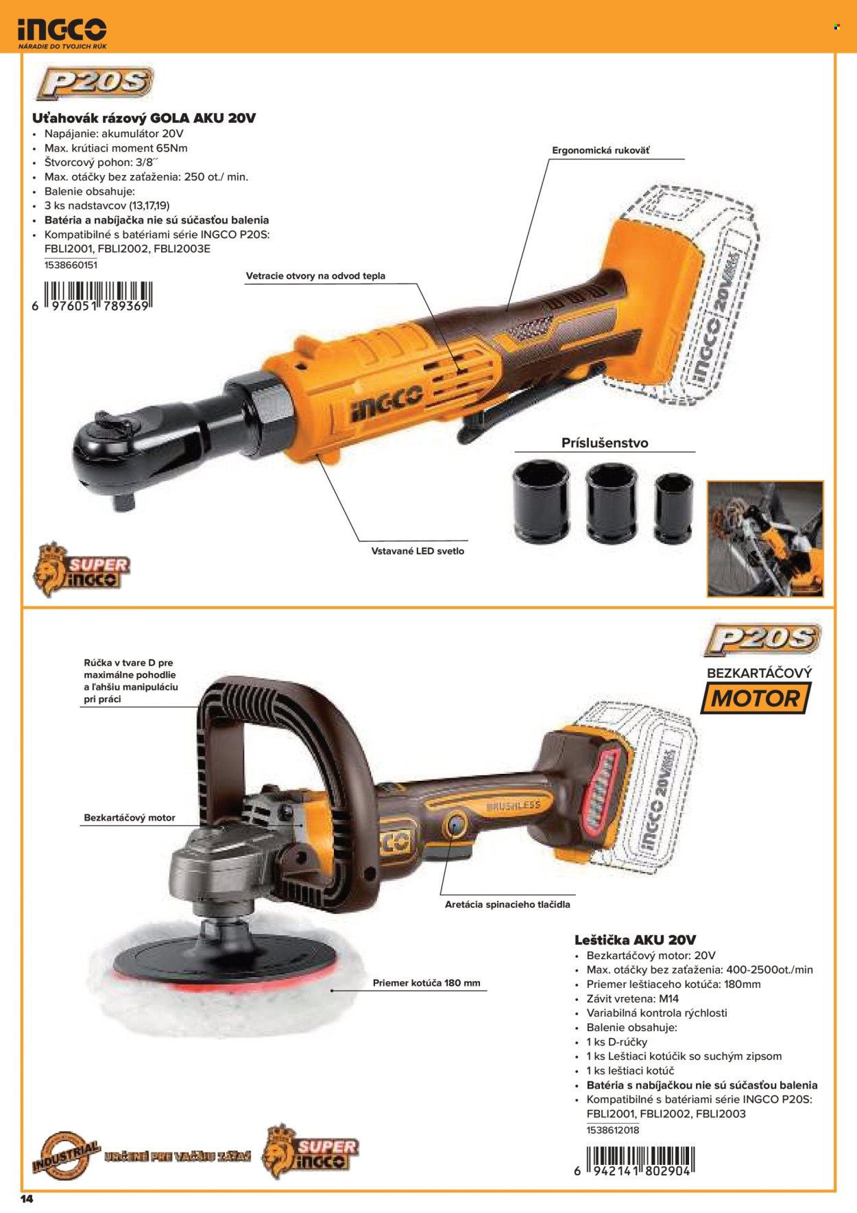 KINEKUS leták - Katalóg INGCO 2025 (2025-10-28) | 14