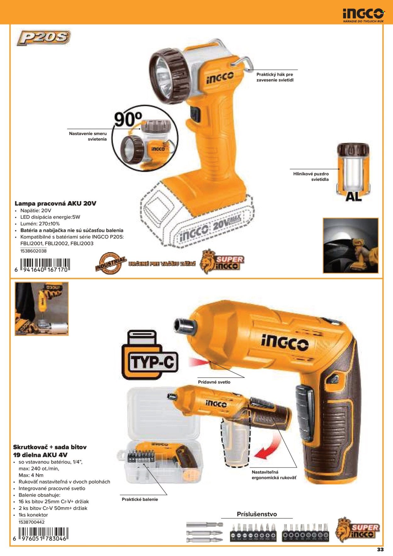 KINEKUS leták - Katalóg INGCO 2025 (2025-10-28) | 33