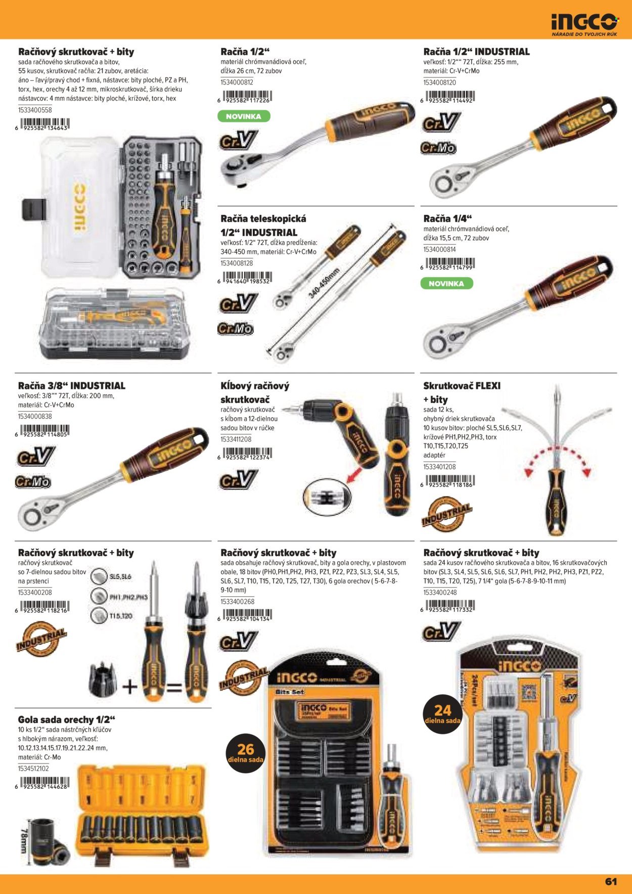 KINEKUS leták - Katalóg INGCO 2025 (2025-10-28) | 61