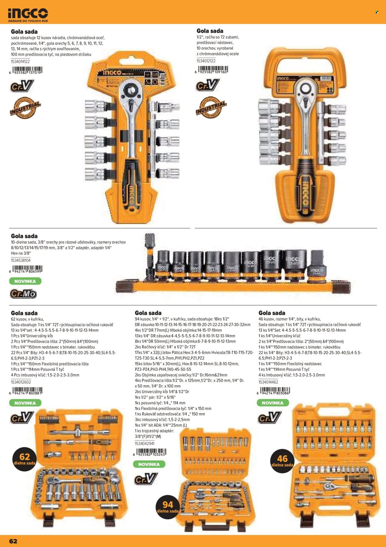 KINEKUS leták - Katalóg INGCO 2025 (2025-10-28) | 62