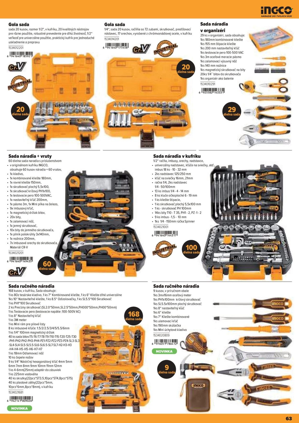 KINEKUS leták - Katalóg INGCO 2025 (2025-10-28) | 63