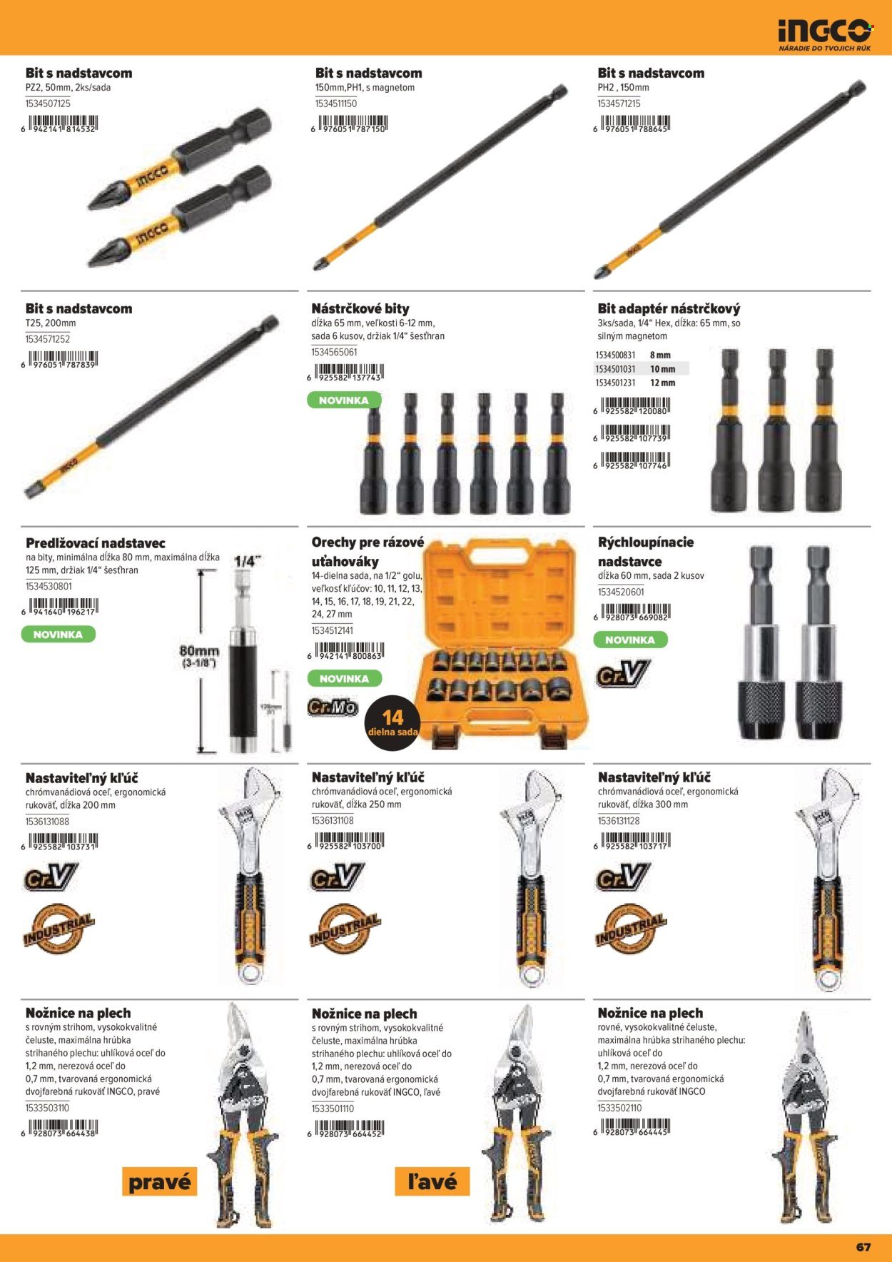 KINEKUS leták - Katalóg INGCO 2025 (2025-10-28) | 67