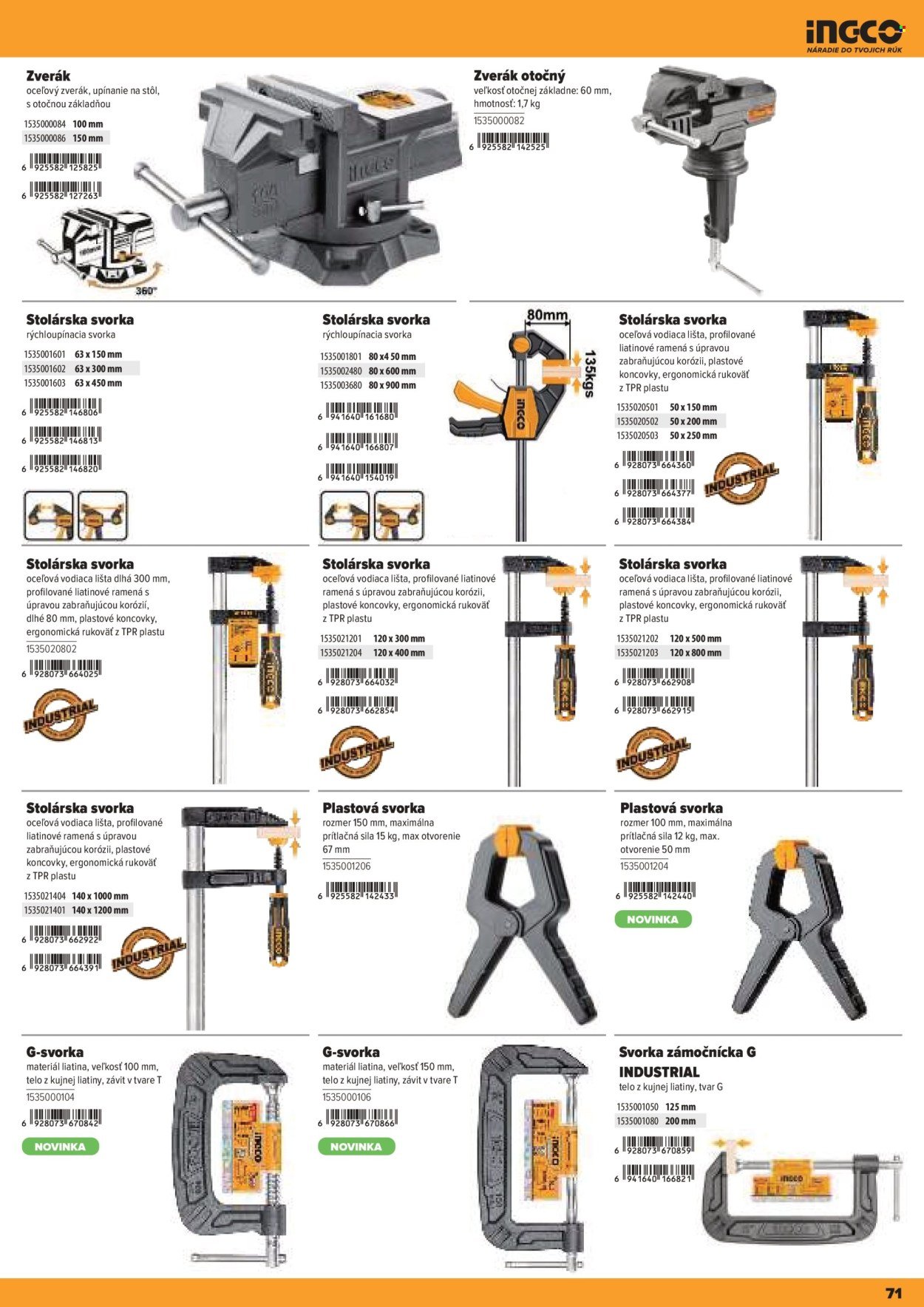 KINEKUS leták - Katalóg INGCO 2025 (2025-10-28) | 71