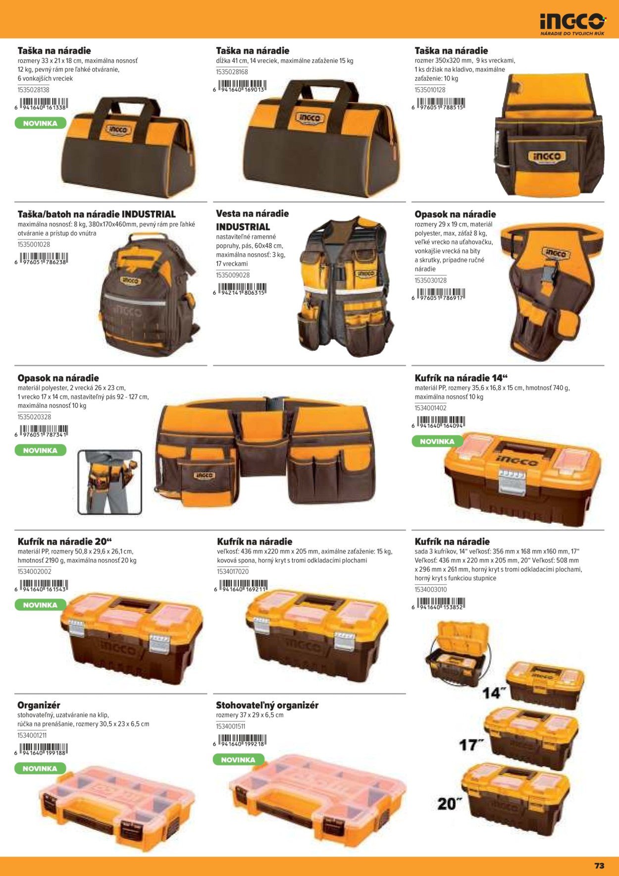 KINEKUS leták - Katalóg INGCO 2025 (2025-10-28) | 73