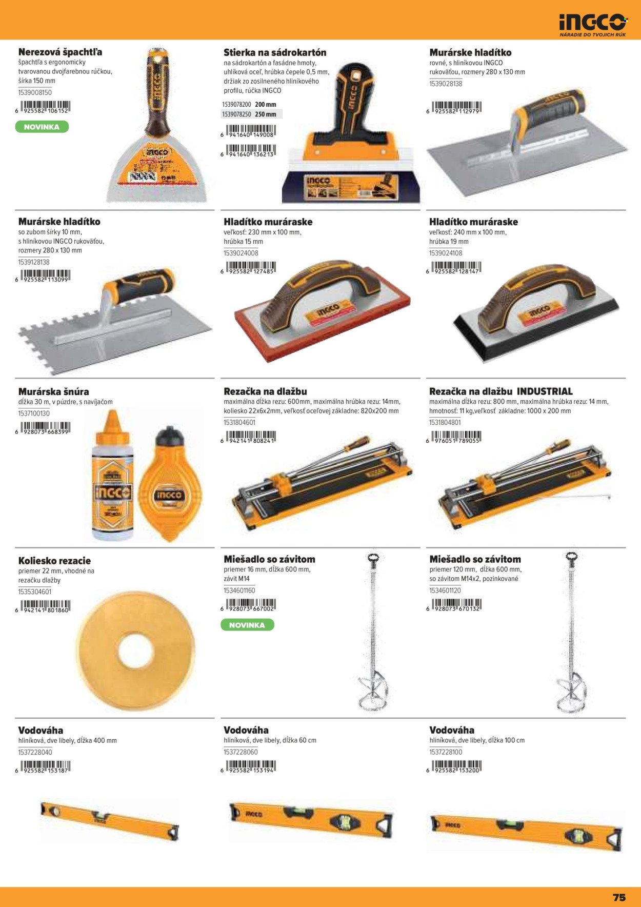 KINEKUS leták - Katalóg INGCO 2025 (2025-10-28) | 75