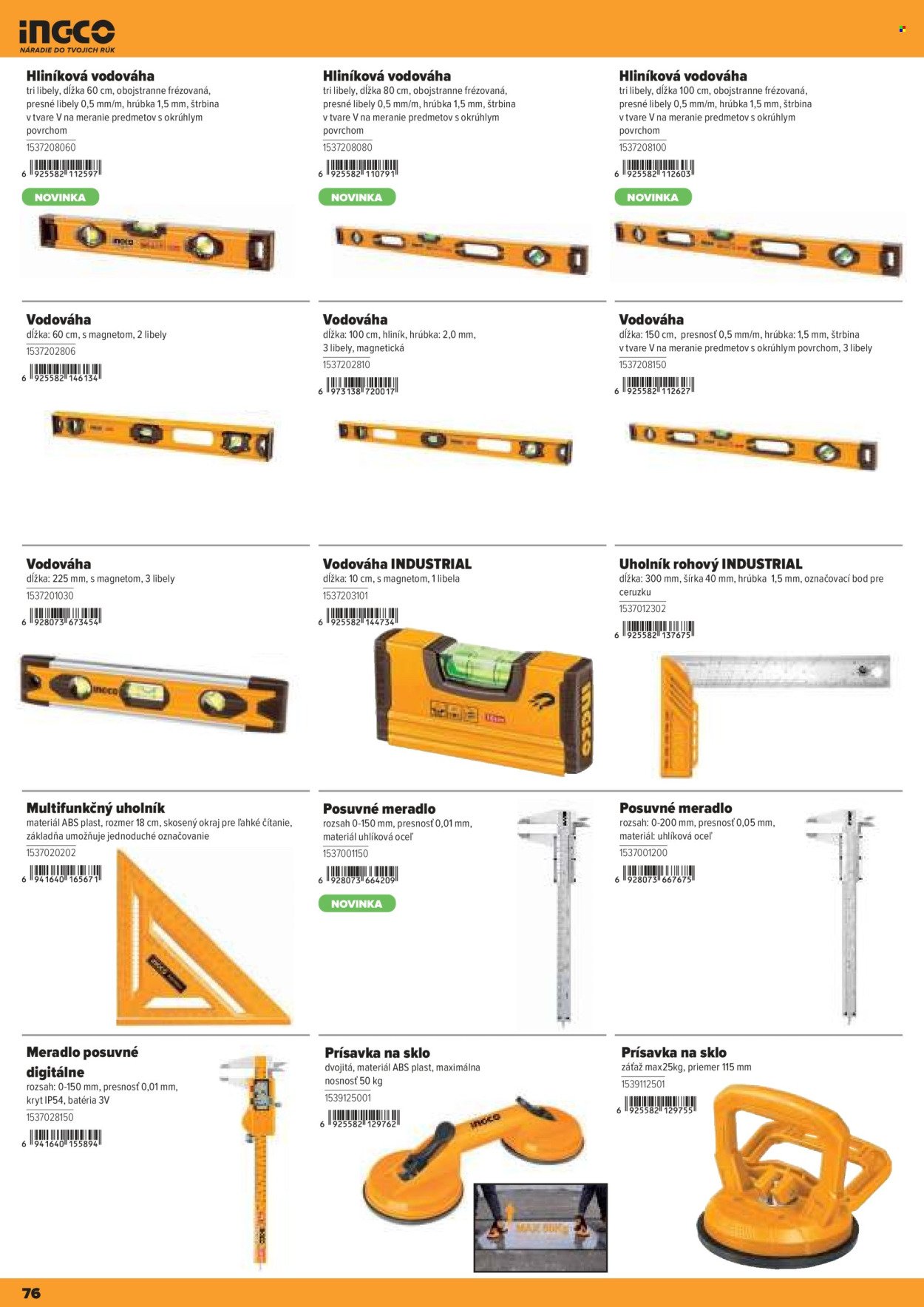KINEKUS leták - Katalóg INGCO 2025 (2025-10-28) | 76