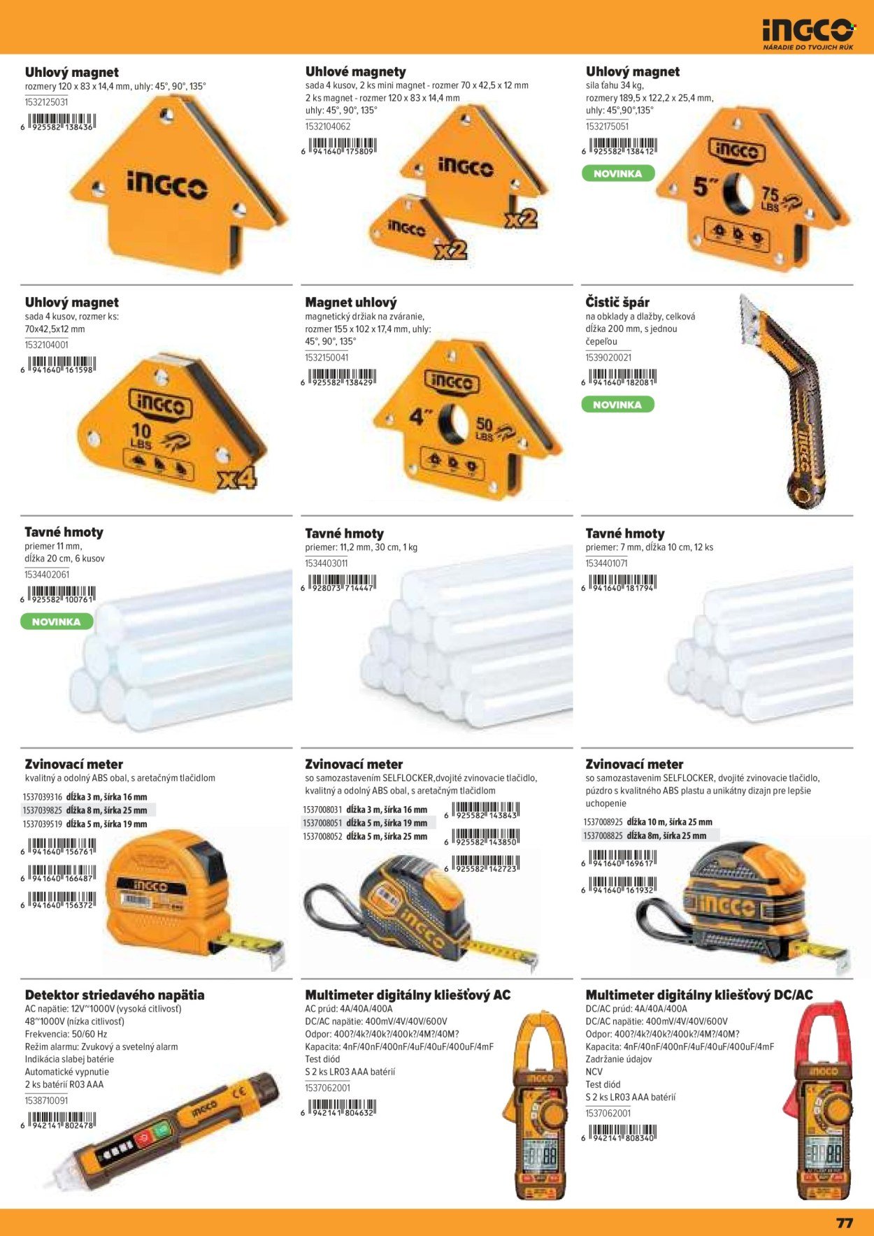 KINEKUS leták - Katalóg INGCO 2025 (2025-10-28) | 77