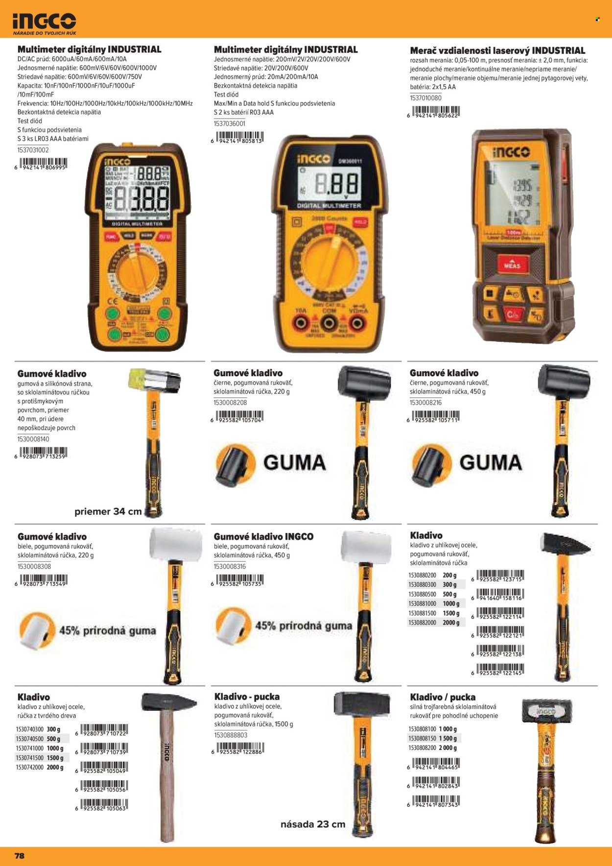 KINEKUS leták - Katalóg INGCO 2025 (2025-10-28) | 78
