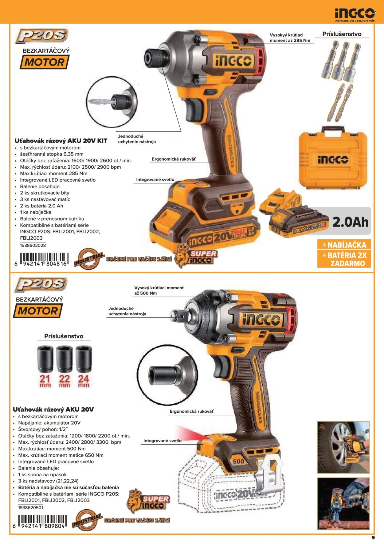 KINEKUS leták - Katalóg INGCO 2025 (2025-10-28) | 9