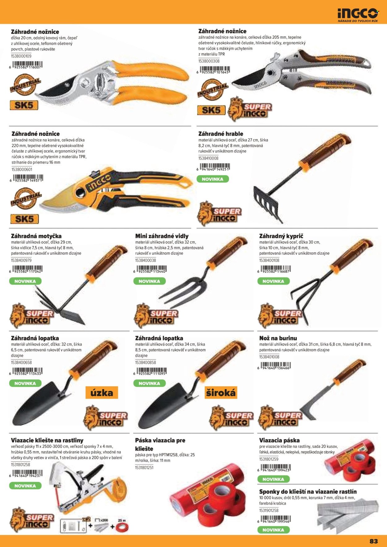 KINEKUS leták - Katalóg INGCO 2025 (2025-10-28) | 83