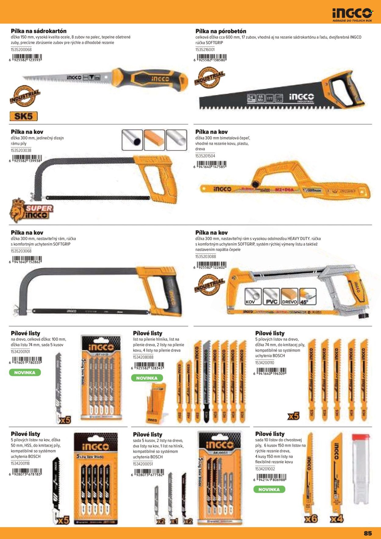 KINEKUS leták - Katalóg INGCO 2025 (2025-10-28) | 85
