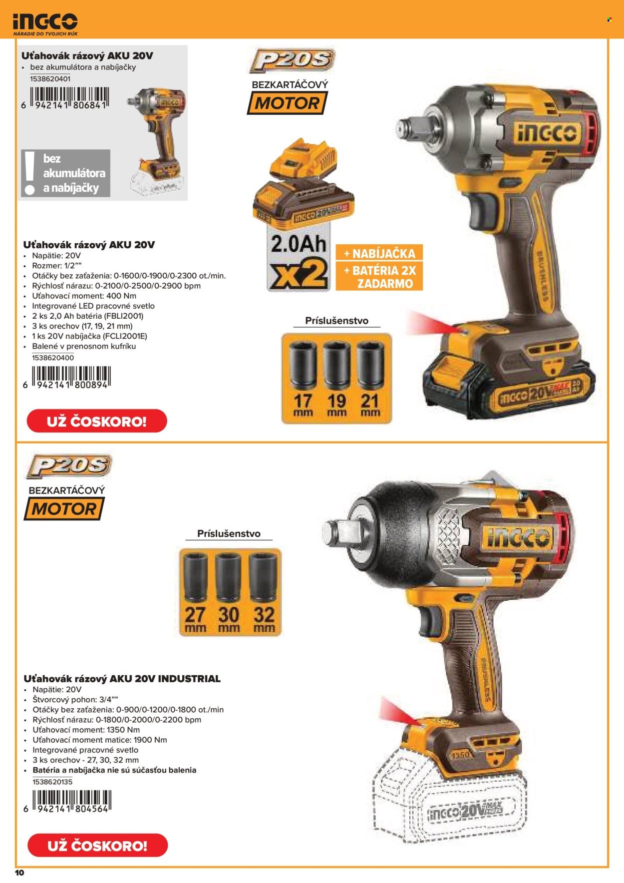 KINEKUS leták - Katalóg INGCO 2025 (2025-10-28) | 10