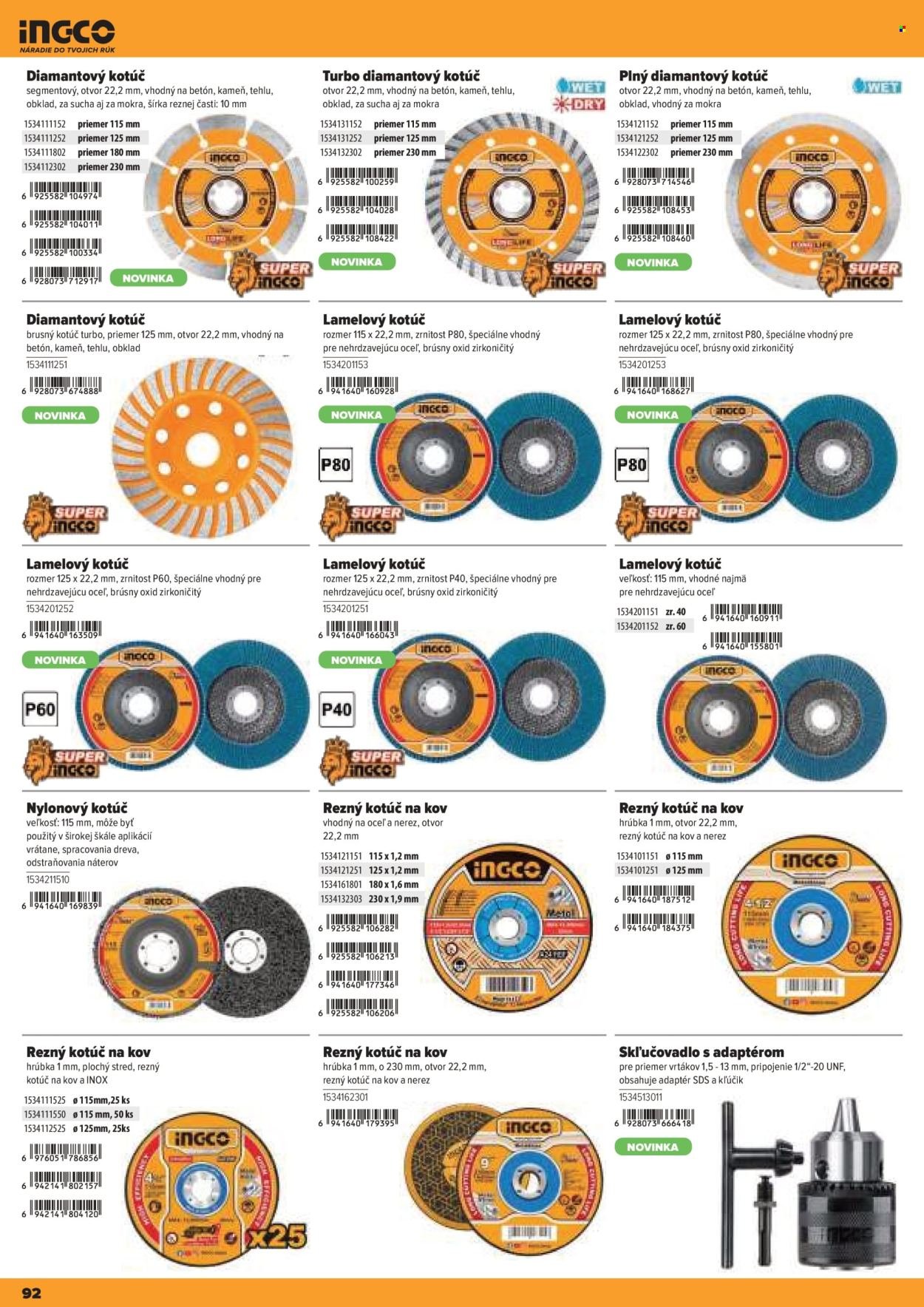 KINEKUS leták - Katalóg INGCO 2025 (2025-10-28) | 92